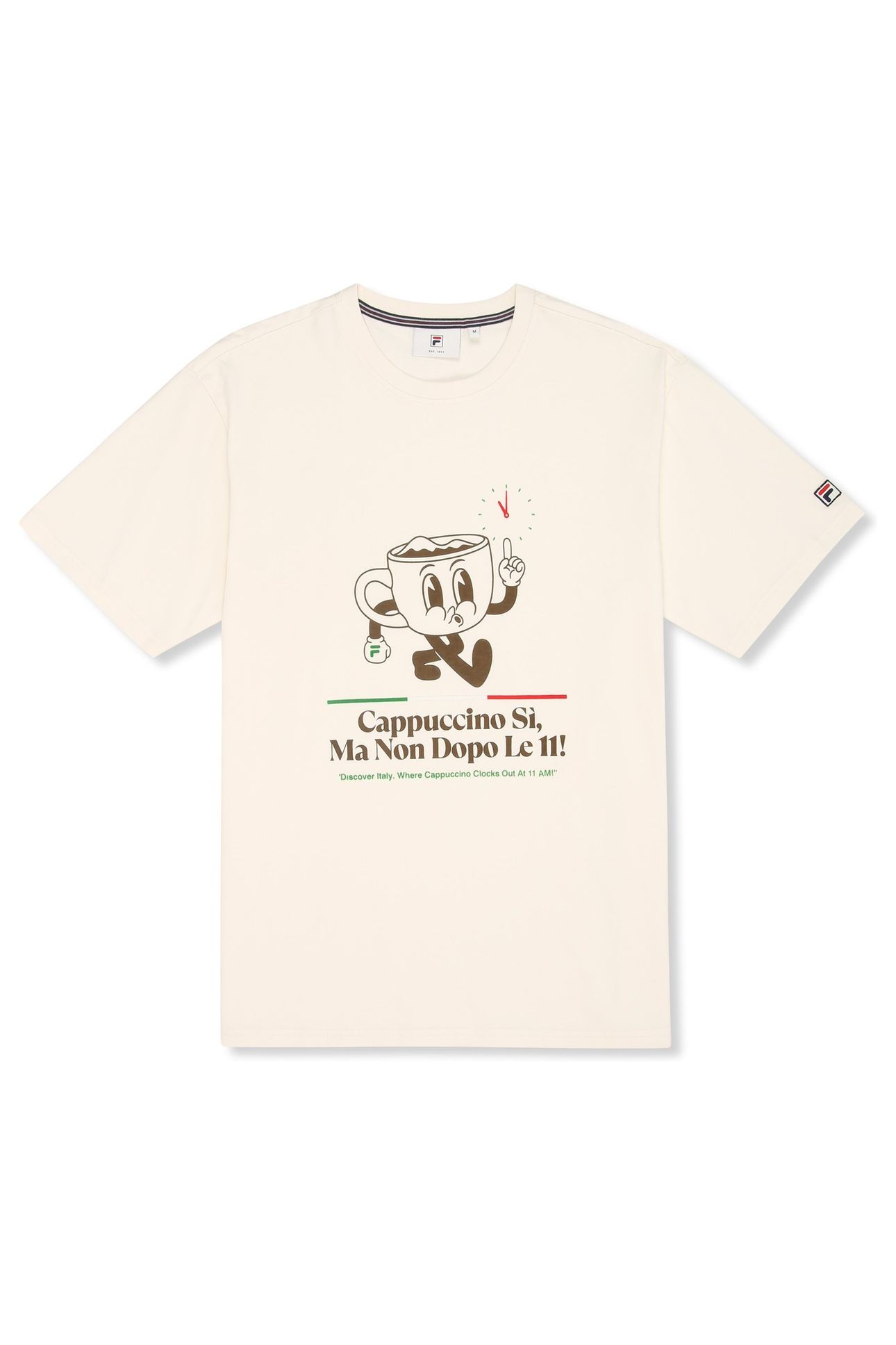 NAVIGLI CAFFÃ‰ RELAXED GRAPHIC T-SHIRT EGRET 6
