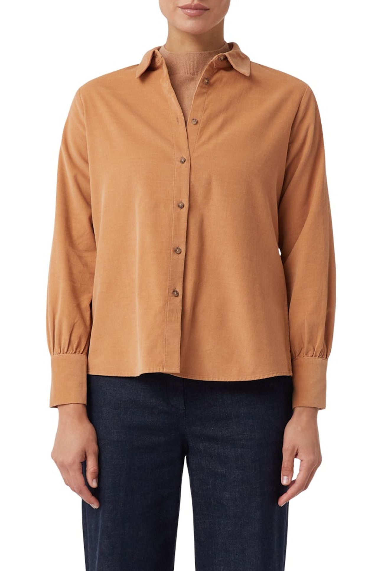 COMMA BLOUSES BROWN 1
