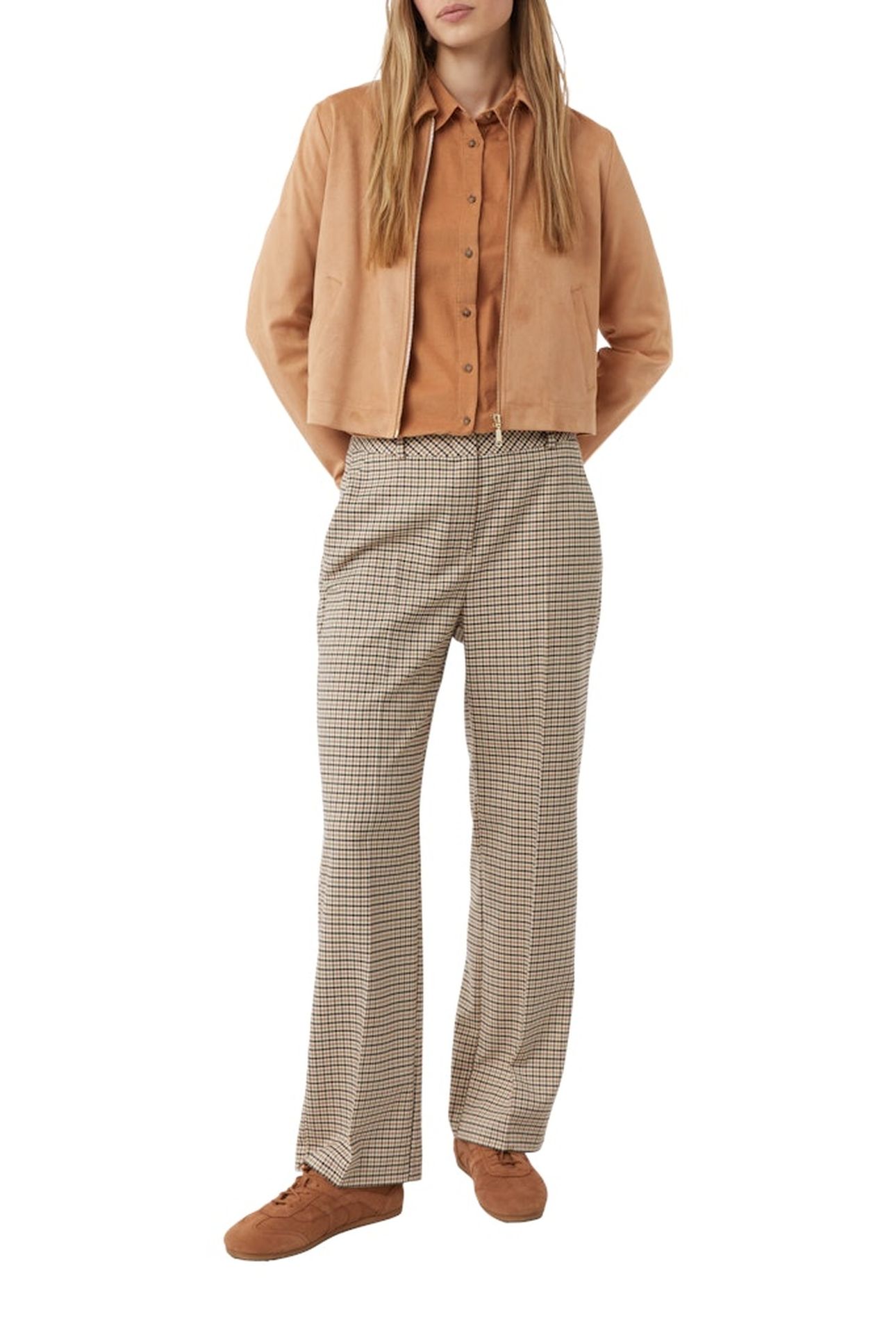 COMMA JACKET INDOOR BROWN 2