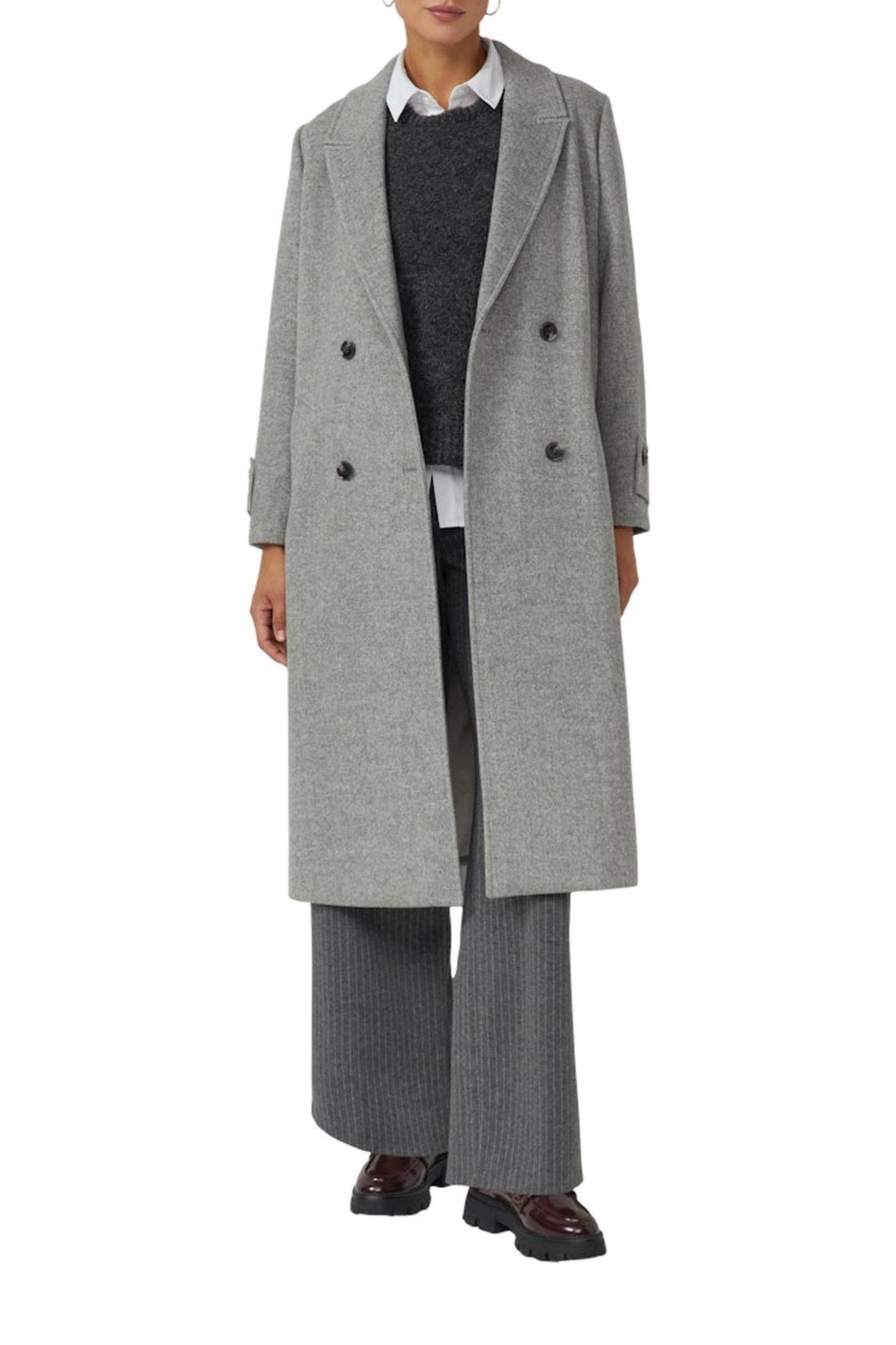 S.OLIVER JACKET OUTDOOR GREY/BLACK 2