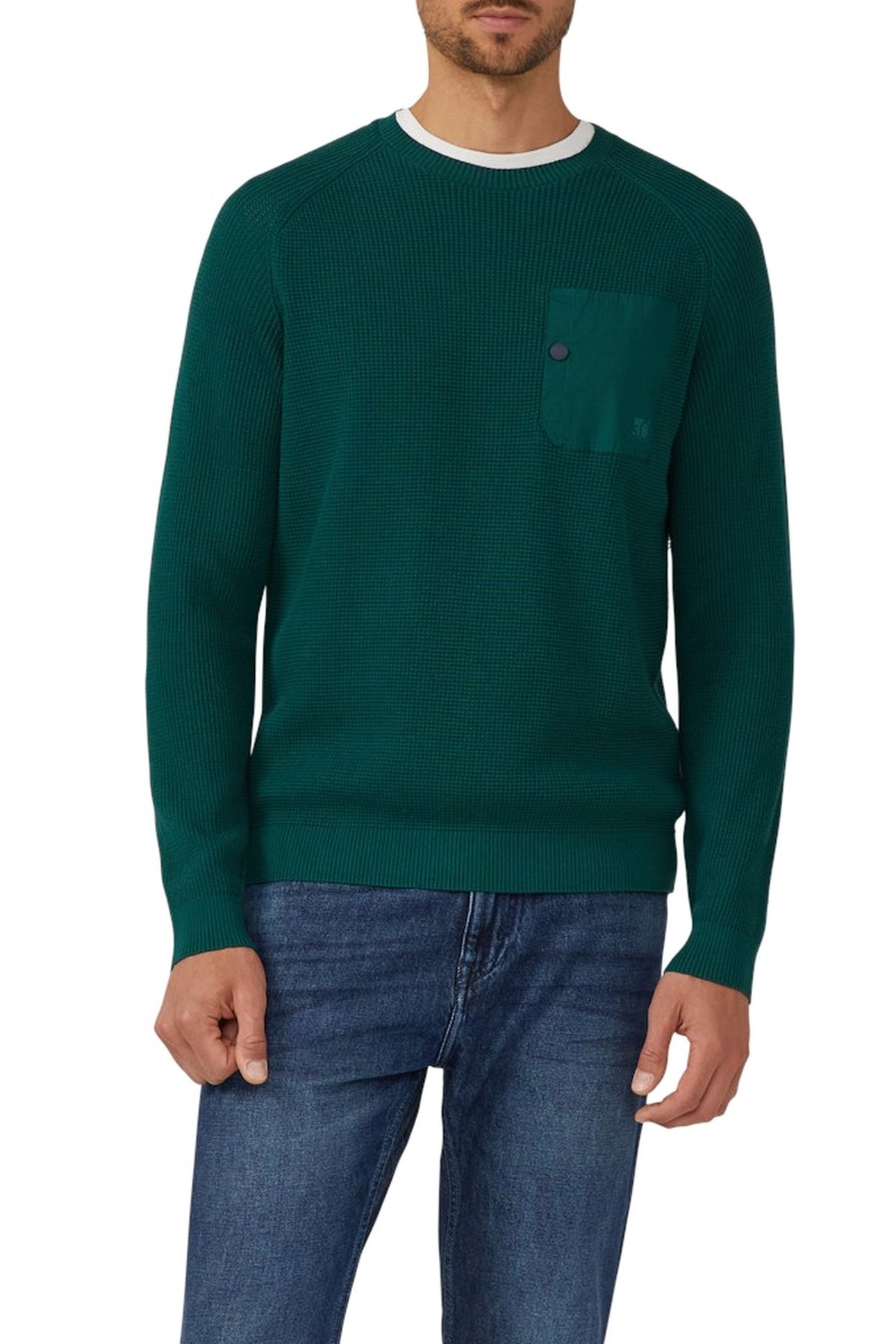 S.OLIVER PULLOVER GREEN 1