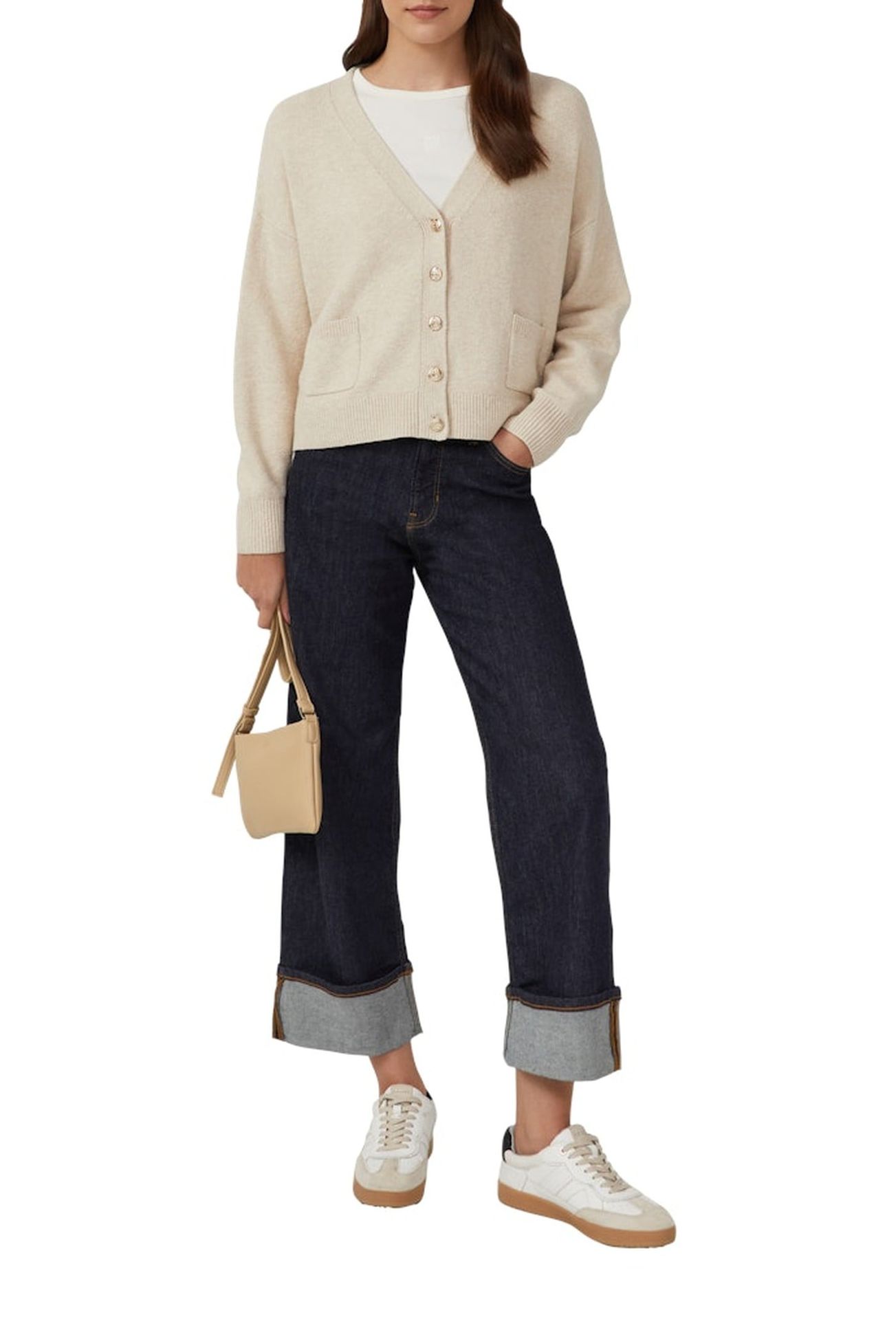 S.OLIVER CARDIGAN BEIGE 2