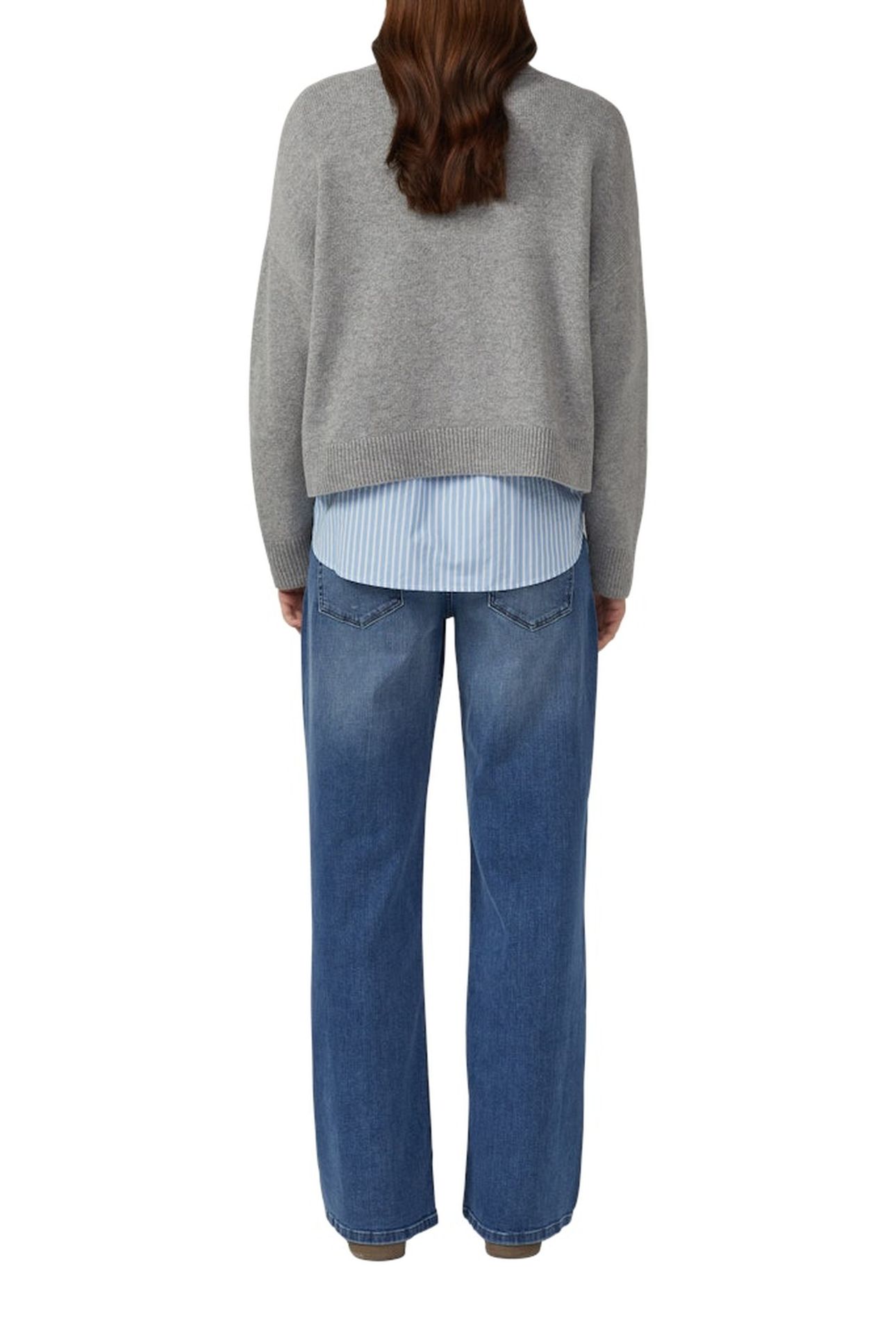 S.OLIVER CARDIGAN GREY/BLACK 3