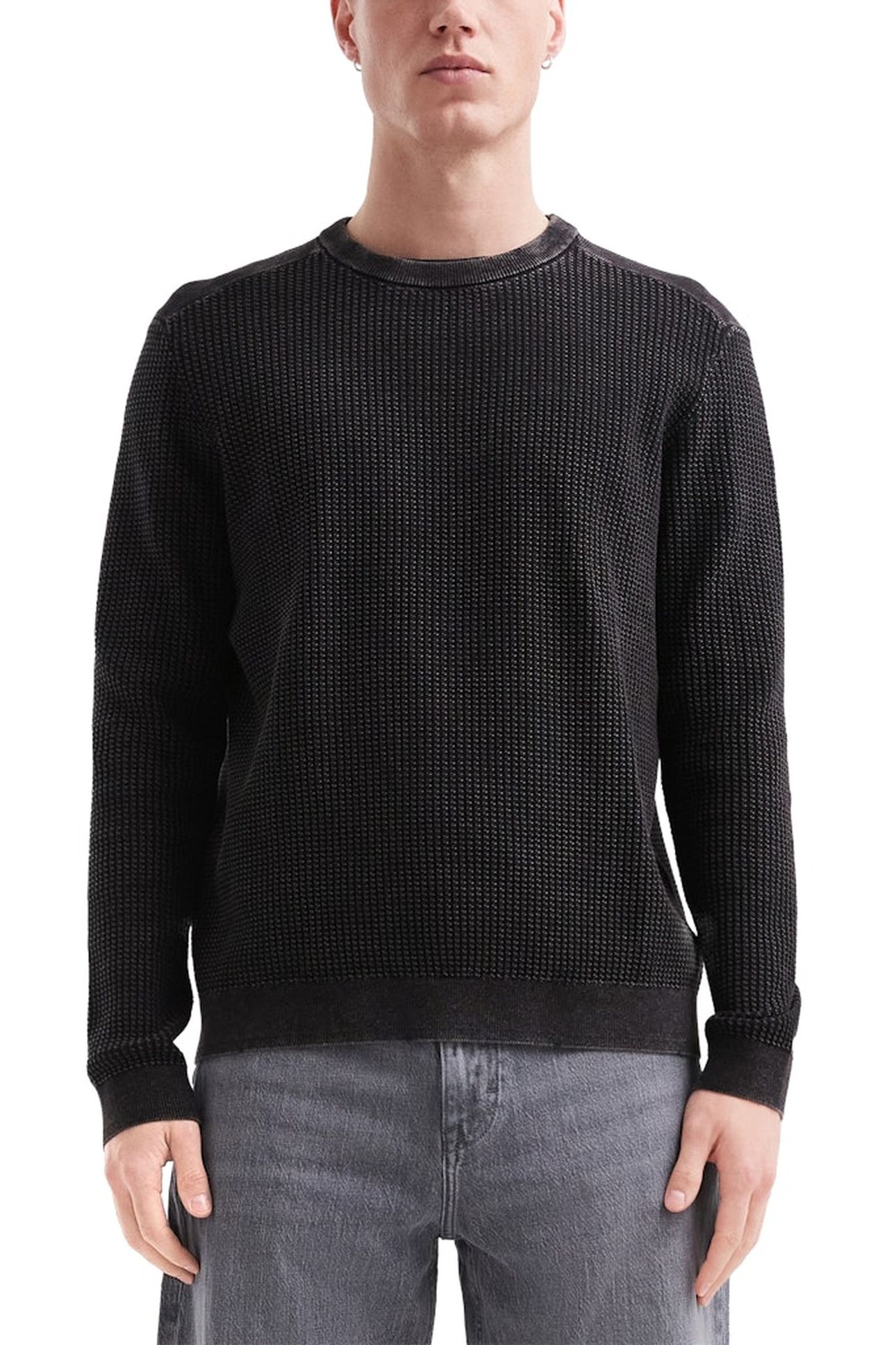 S.OLIVER-QS PULLOVER BLACK 1