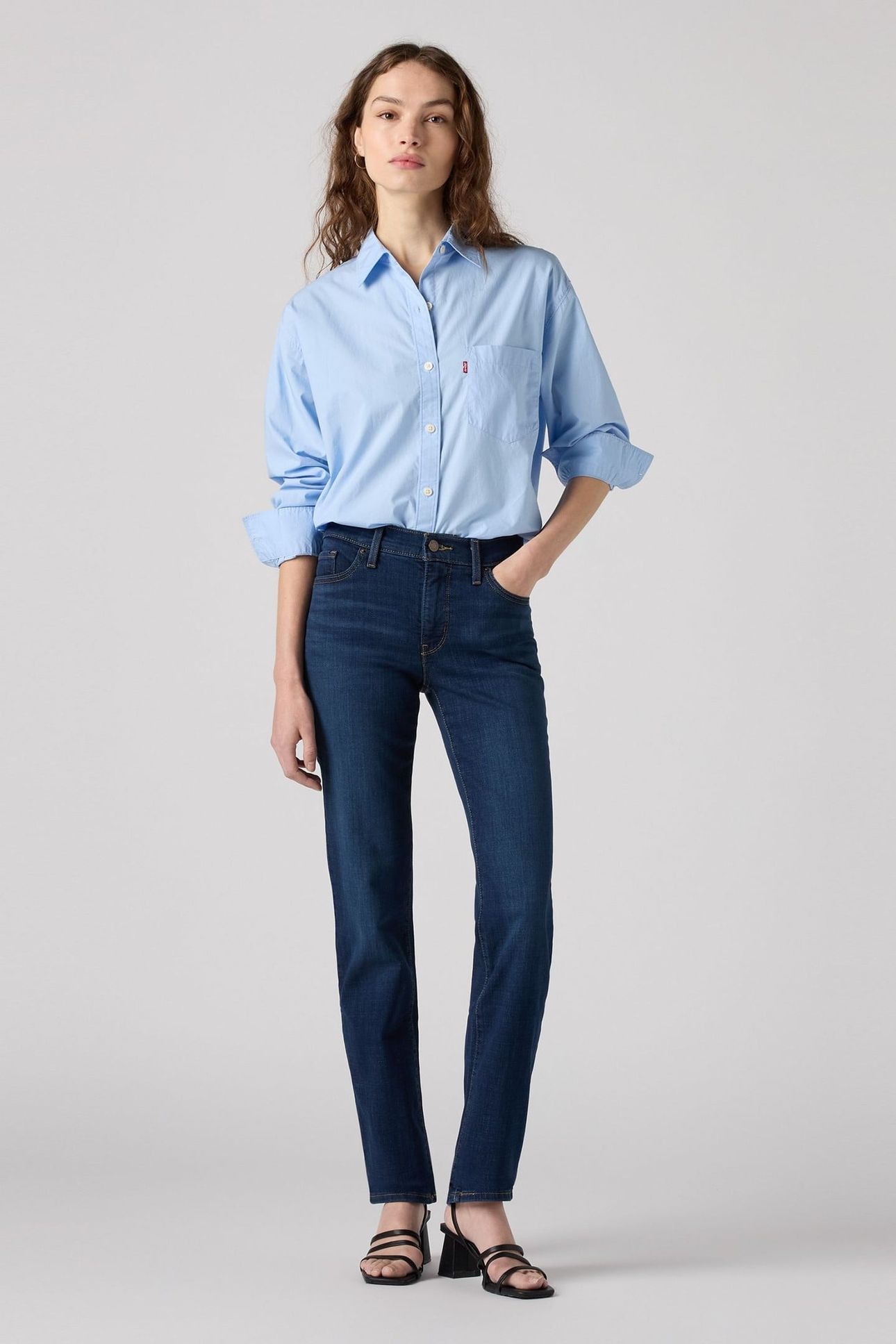 312™ SHAPING SLIM JEANS DARK INDIGO 1
