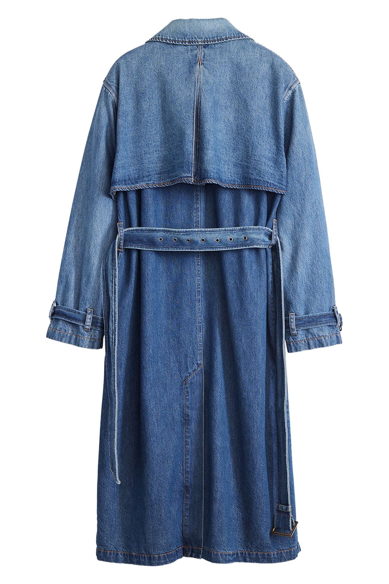 SPADE LIGHTWEIGHT TRENCH COAT DARK INDIGO 5