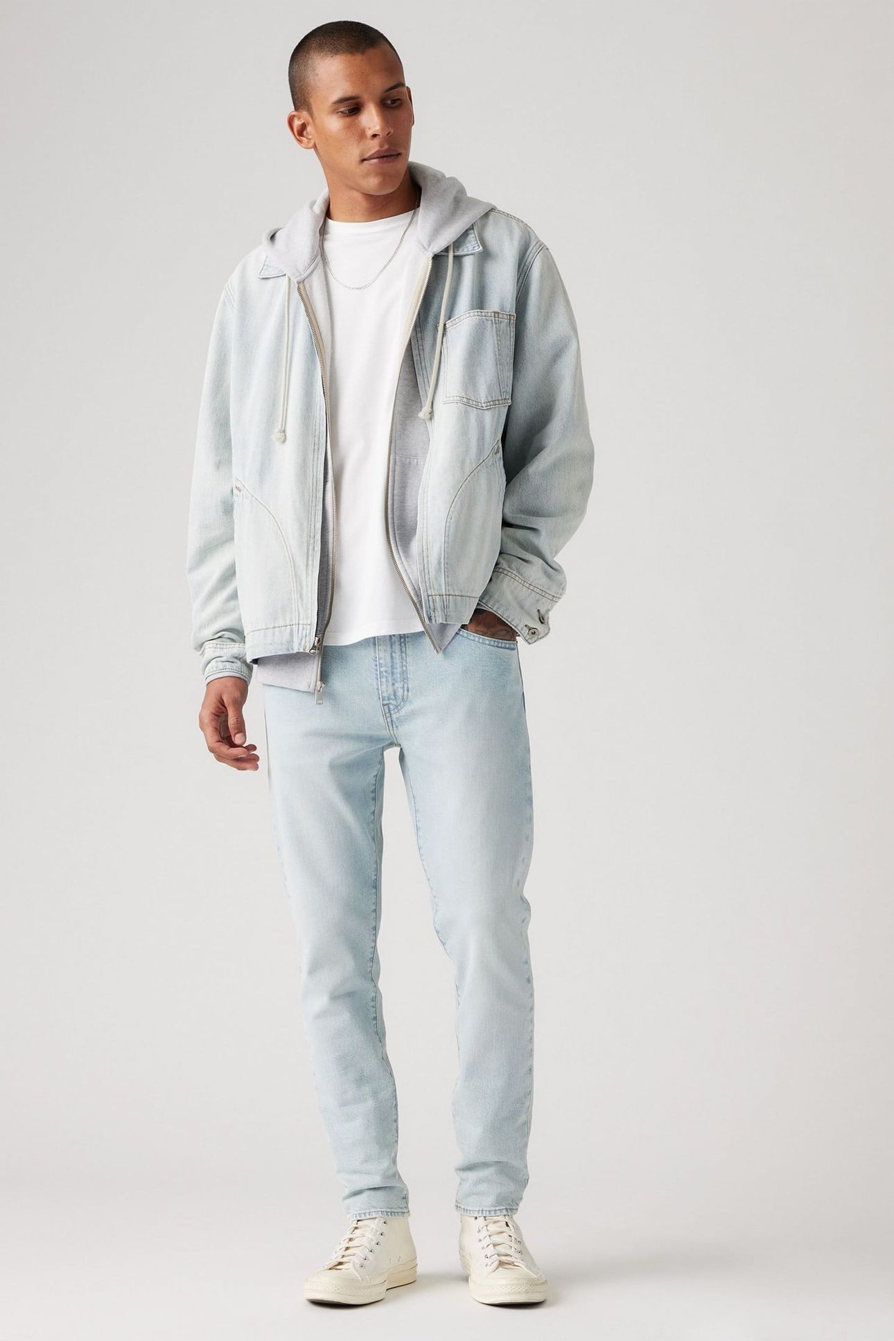 512™ SLIM TAPER JEANS LIGHT INDIGO 1