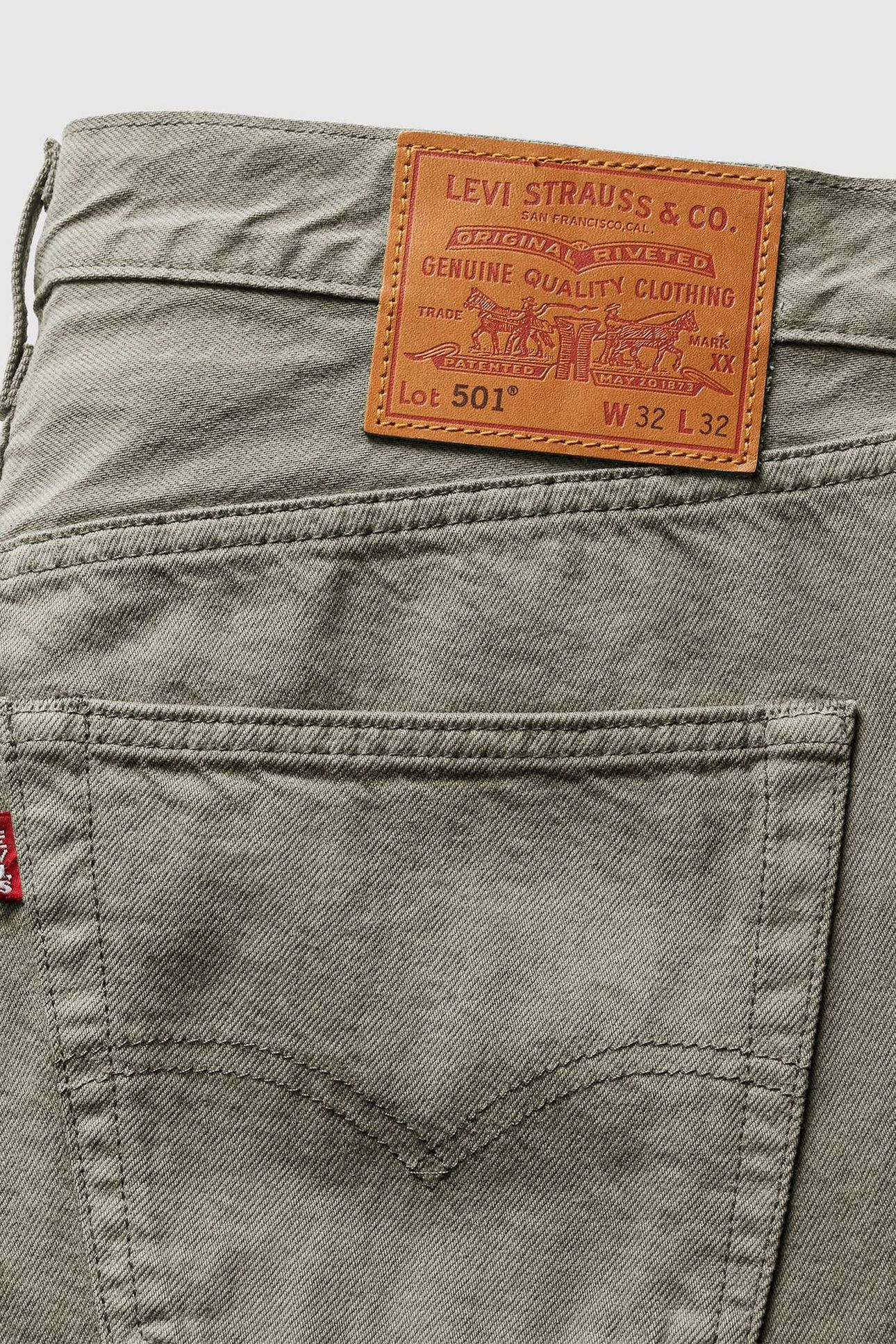 501® ORIGINAL JEANS GREEN 7