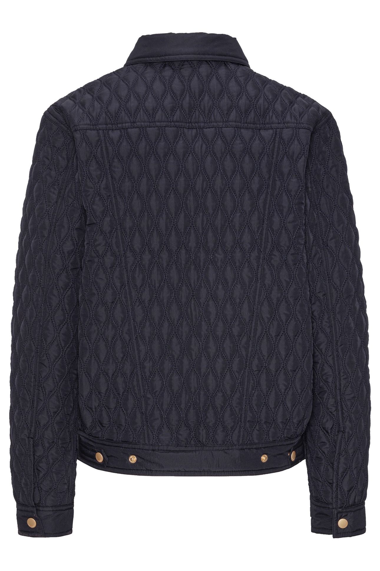 ALLY03 QUILT JACKETS DARK INDIGO 6