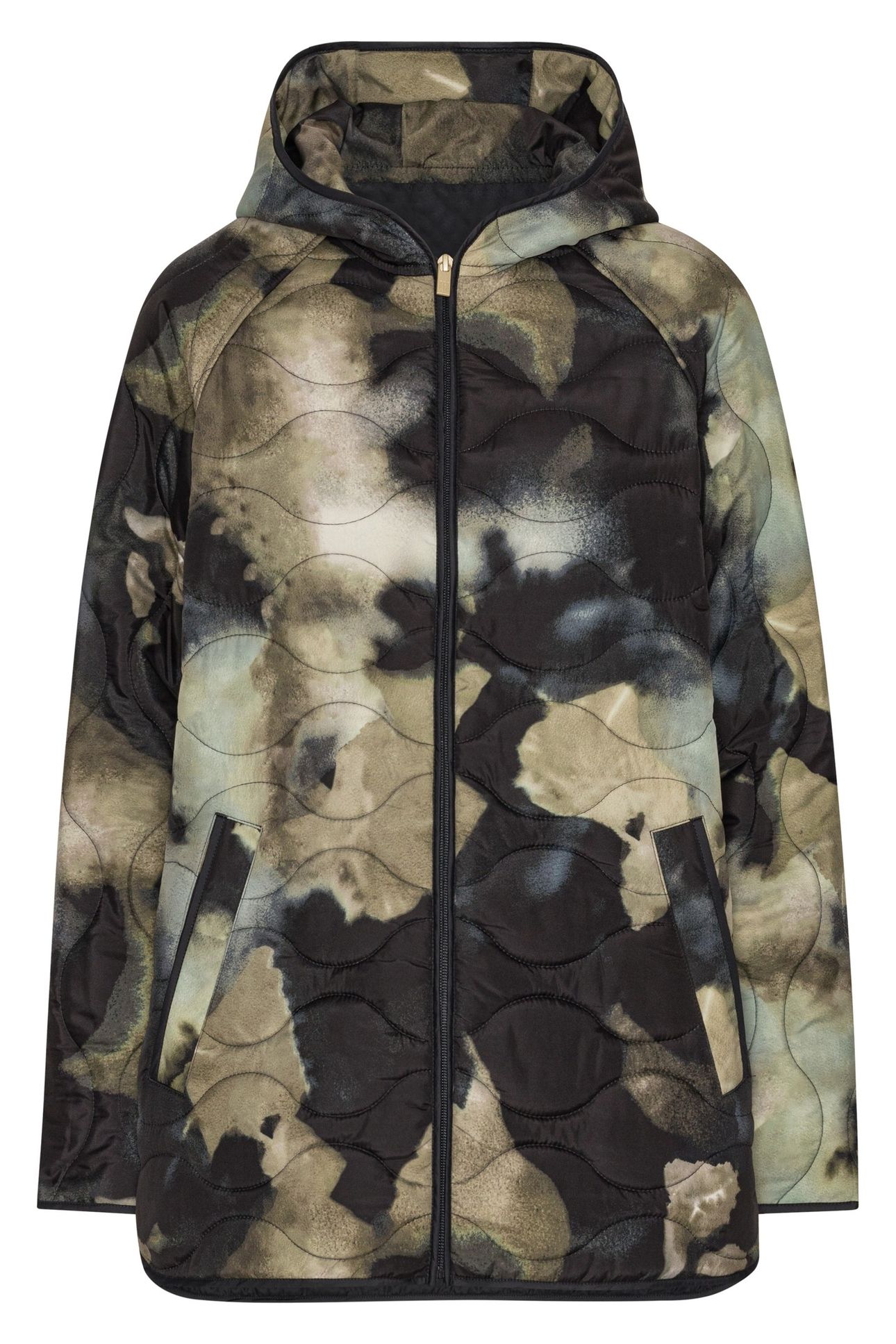 QUILTED07P QUILT JACKETS MOSS PRINT 5