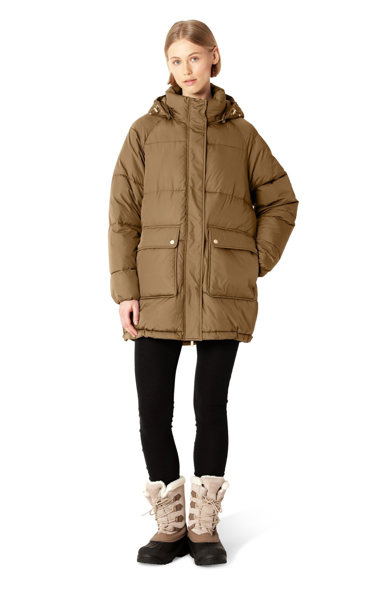 PEPPY07 PADDED JACKETS MOCCA 1