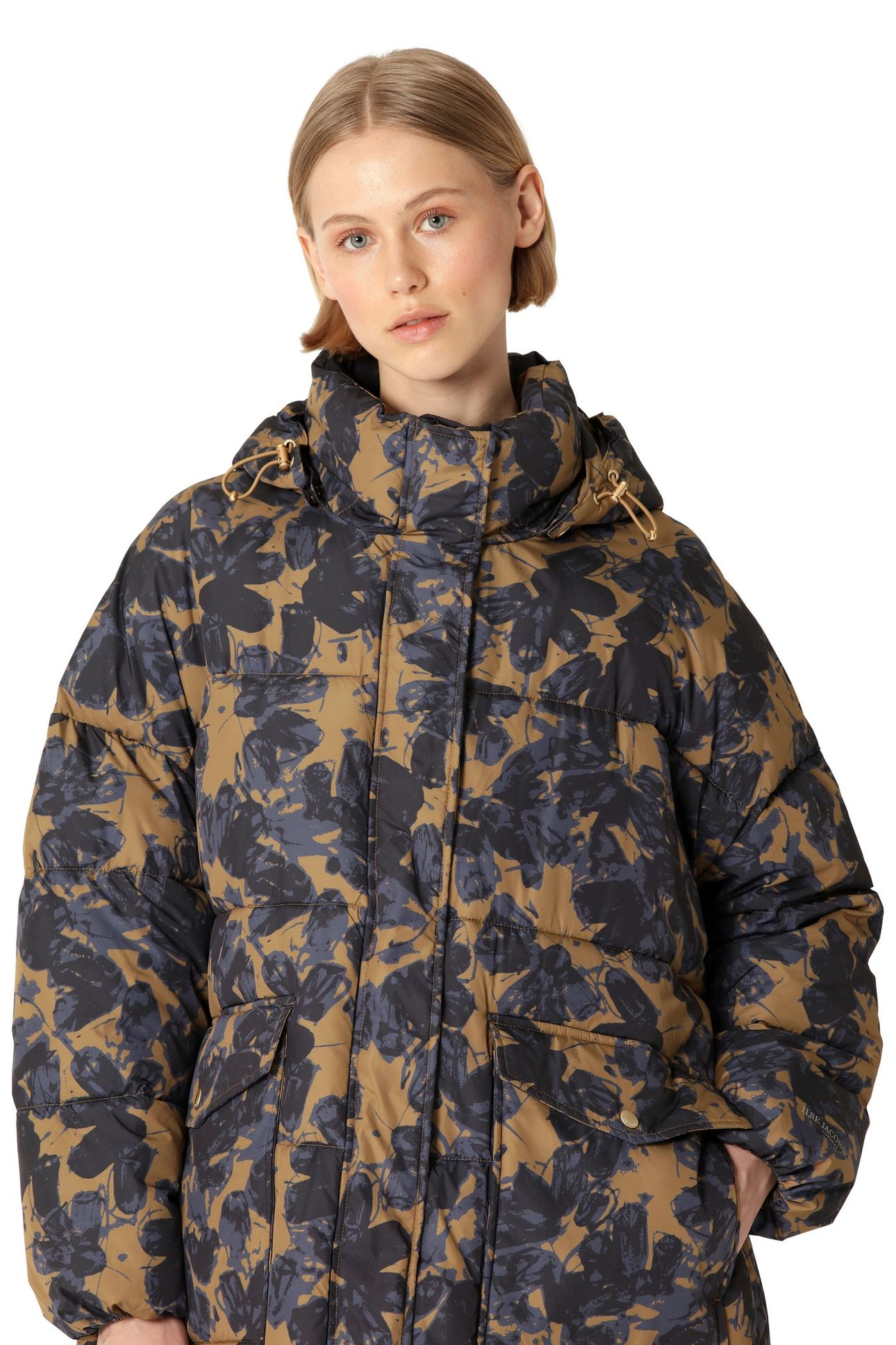 PEPPY06P PADDED JACKETS BEIGE BUTTERFLY 6