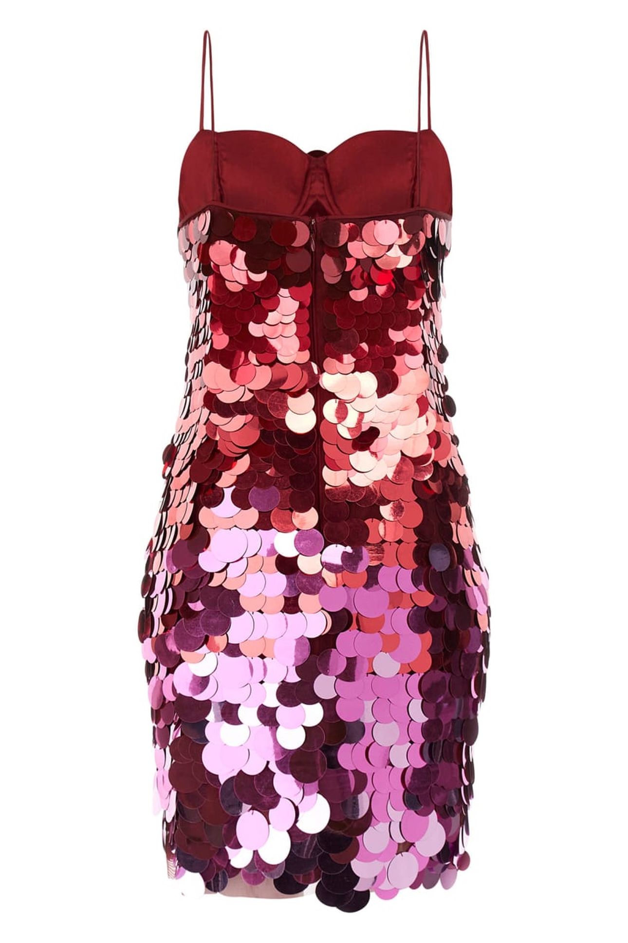MARCIANO BY GUESS ZAYA SEQUINS MINI DR FLOWERING PEONY & RO 5