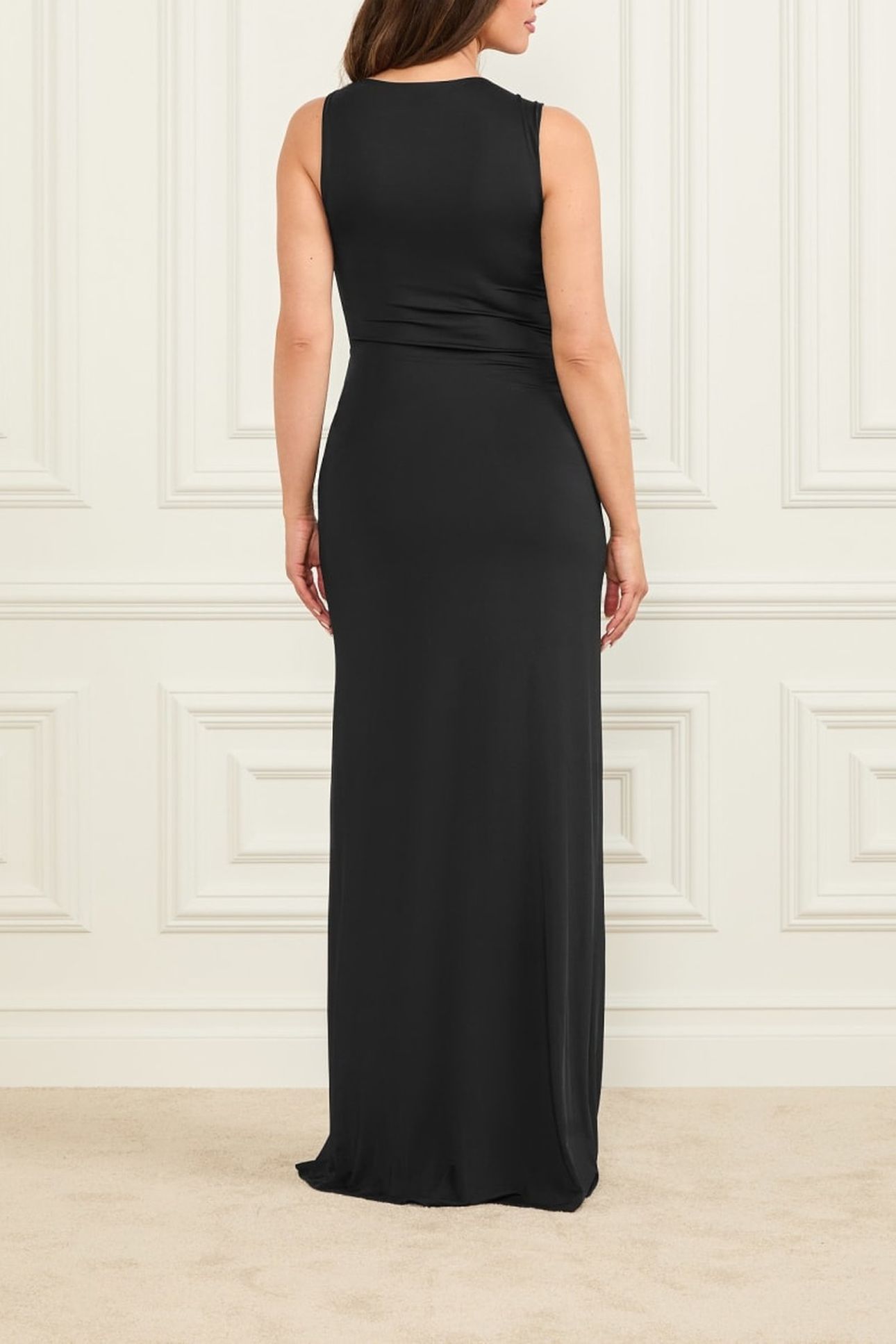 MARCIANO BY GUESS ALVA KNOT DRESS JET BLACK A996 6