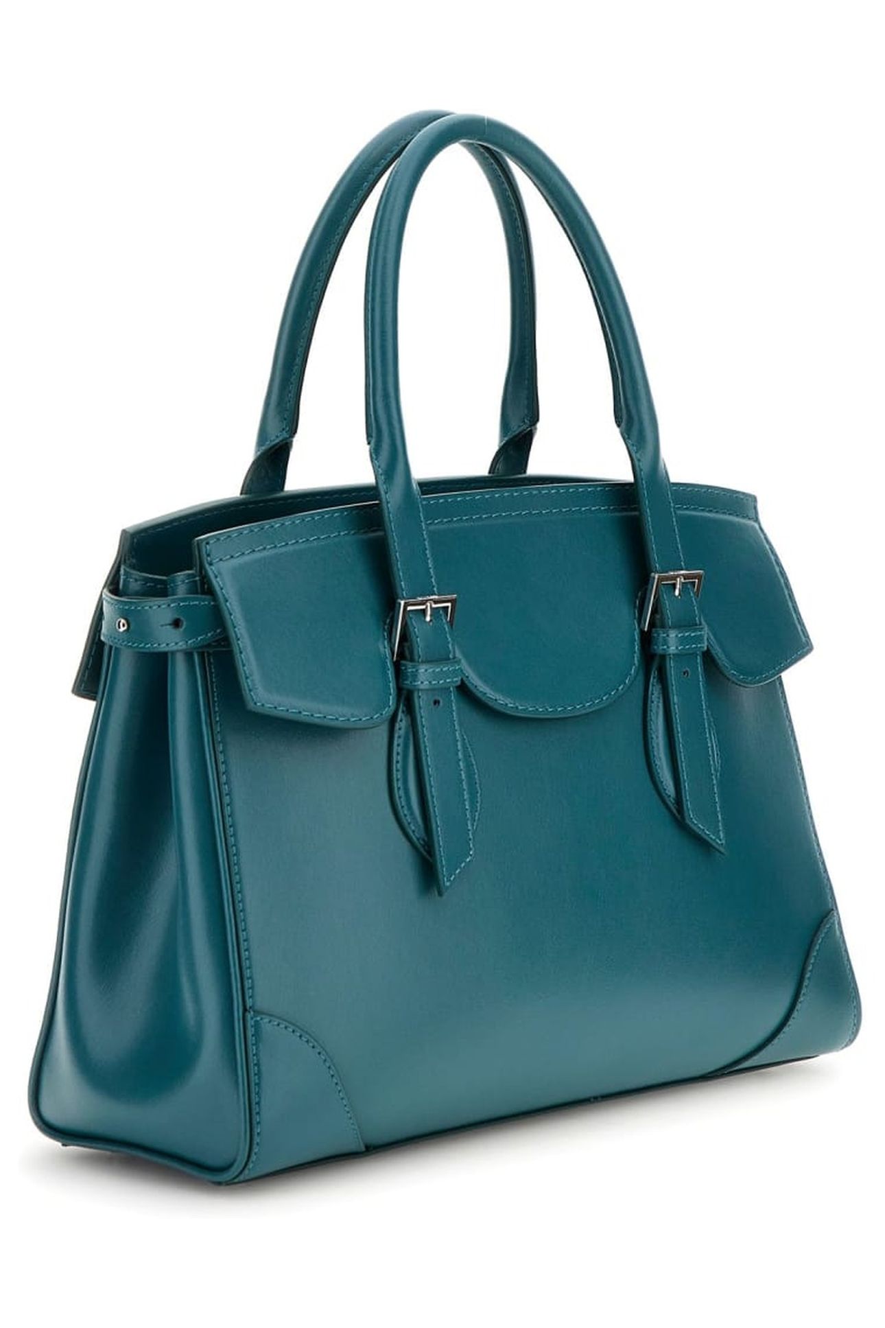 MARCIANO BY GUESS DIANA MAXI SATCHEL CHROME GREEN 5