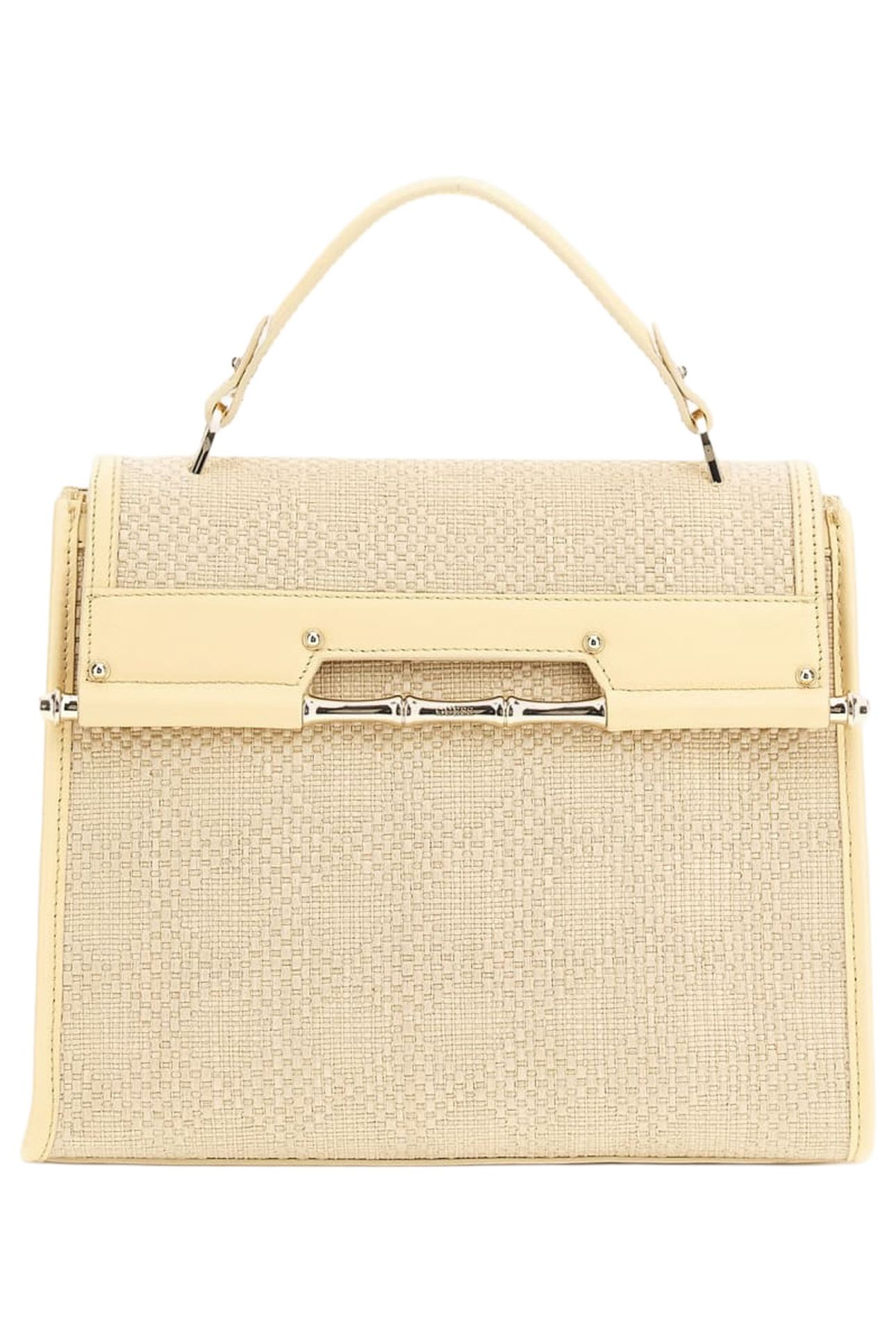 MARCIANO BY GUESS IRIS TOP HANDLE FLAP ECRU' 6