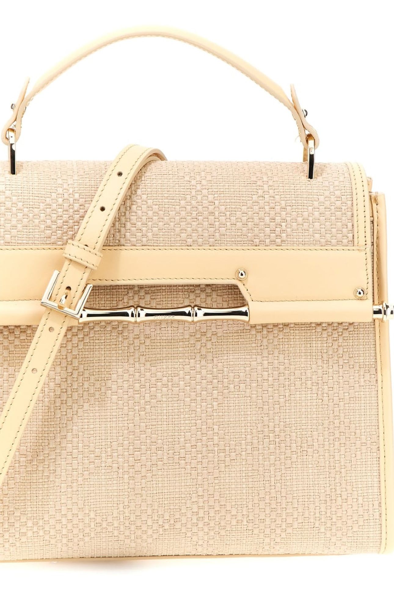 MARCIANO BY GUESS IRIS TOP HANDLE FLAP ECRU' 9