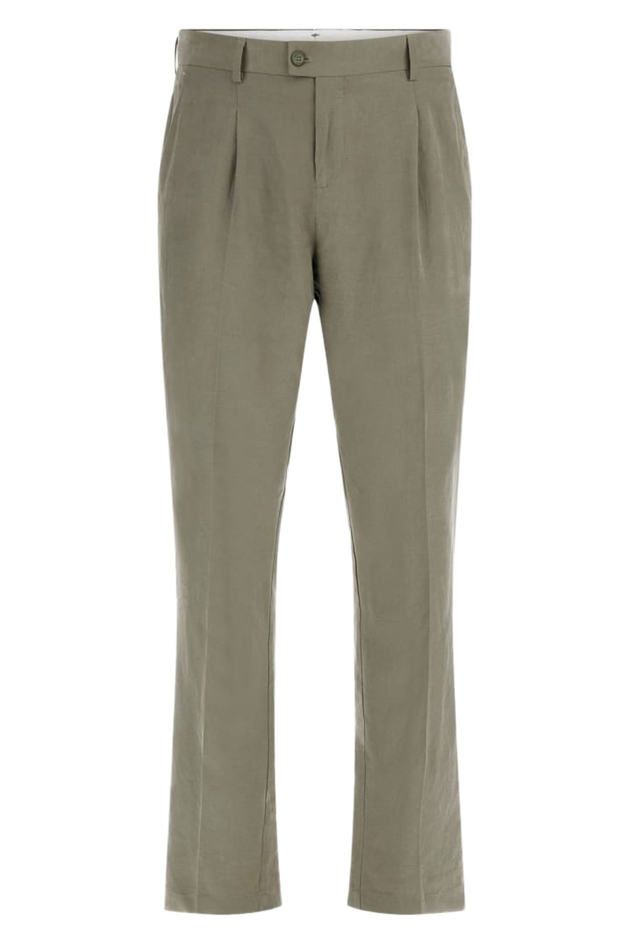 MARCIANO BY GUESS MAX PLEATED REG CHIN MOSSY GREEN 4