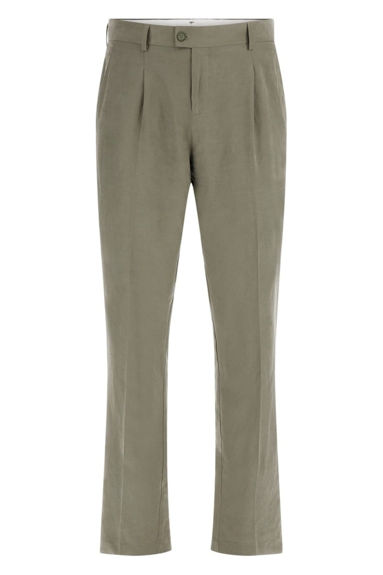 MARCIANO BY GUESS MAX PLEATED REG CHIN MOSSY GREEN 5
