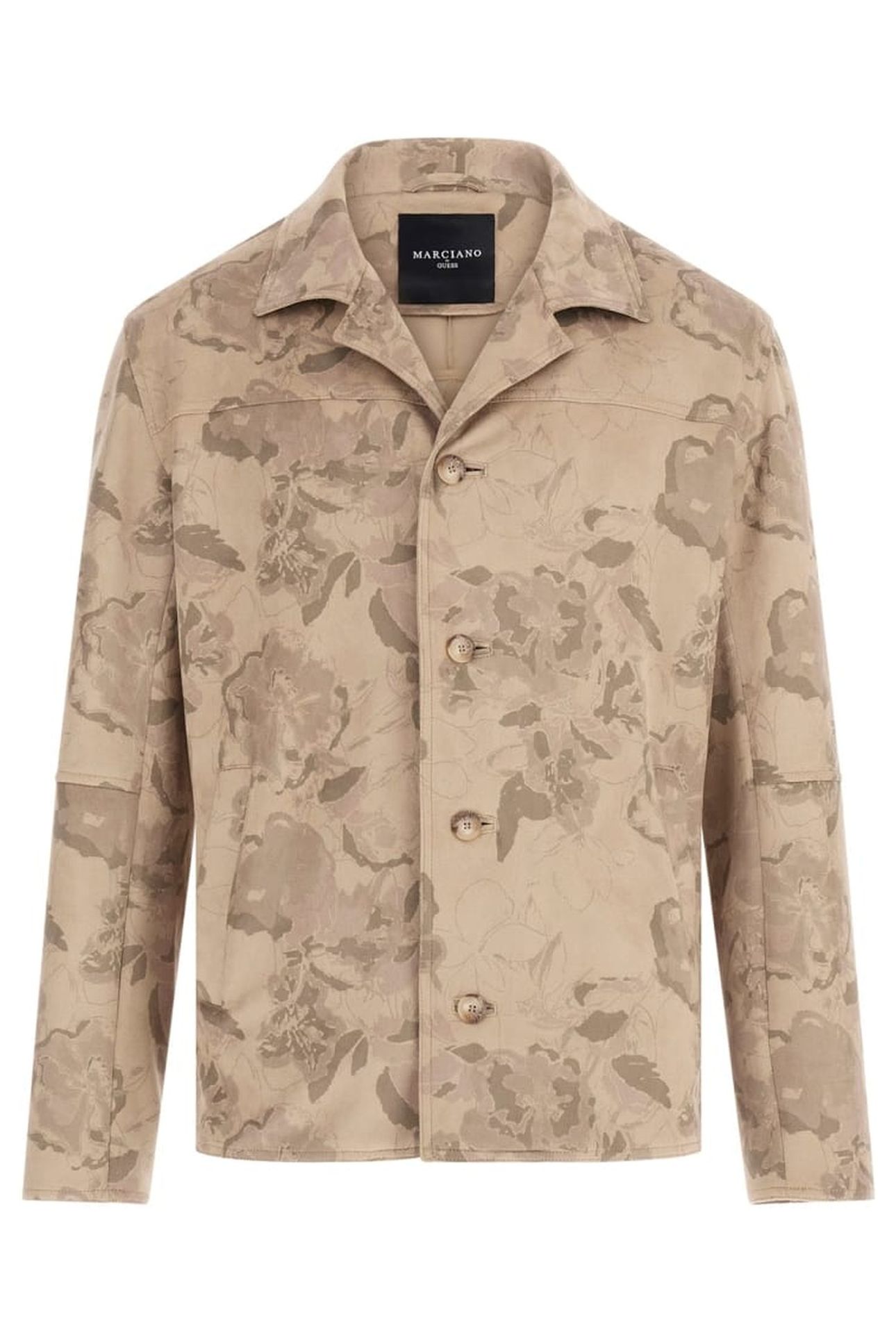 MARCIANO BY GUESS REAL PRINTED SUEDE J BEIGE FLOWER PRINT 5