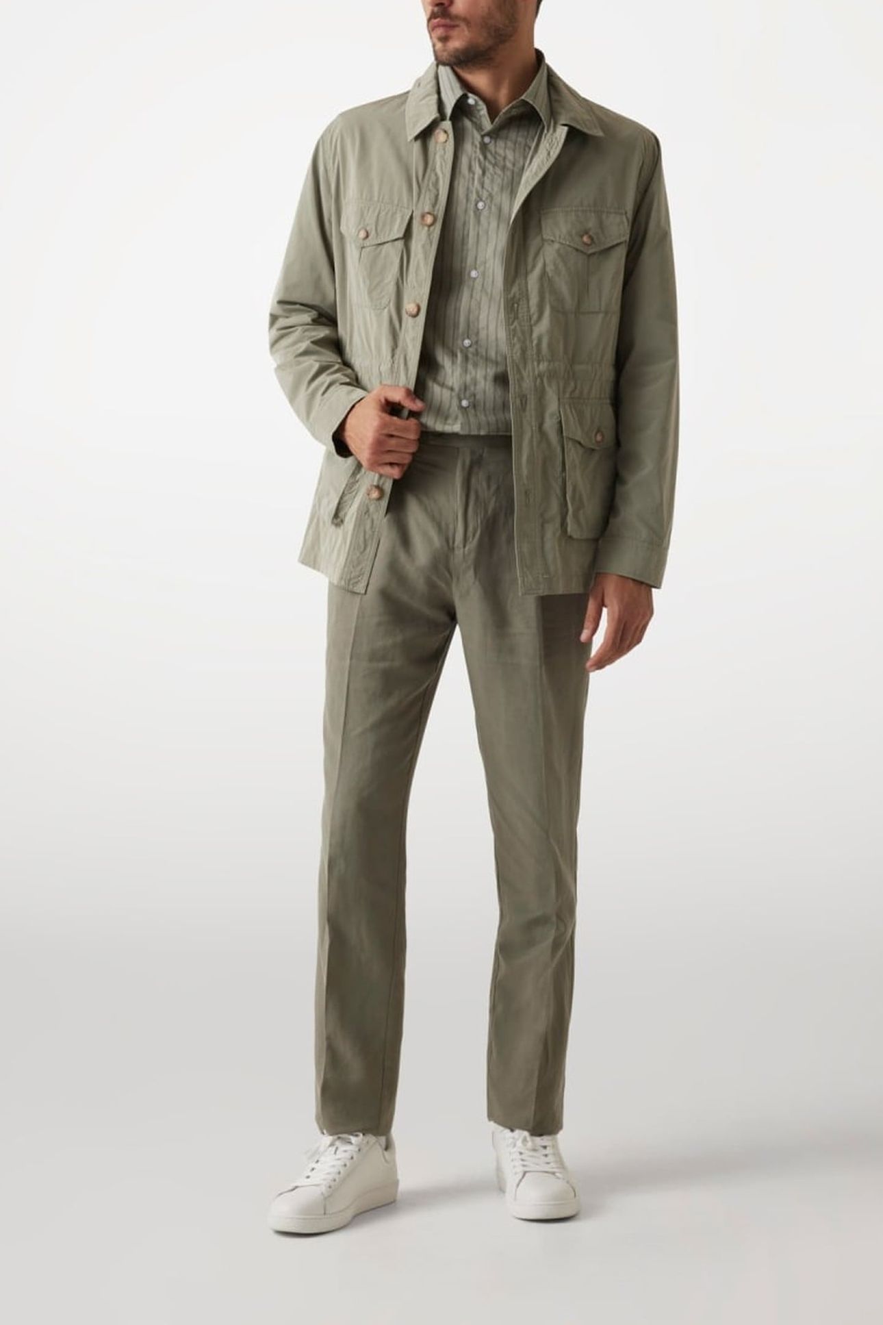 MARCIANO BY GUESS FIELD JACKET MOSSY GREEN 1
