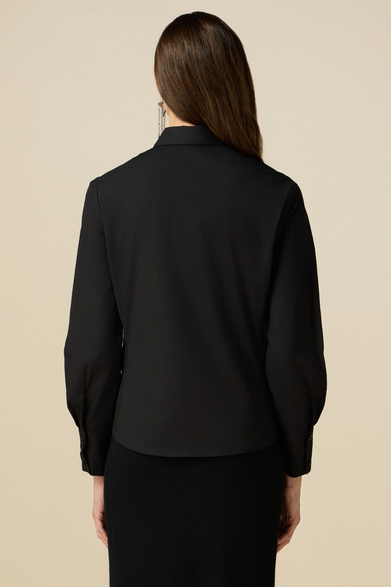 SHIRT WITH JEWEL EMBROIDERY BLACK 2