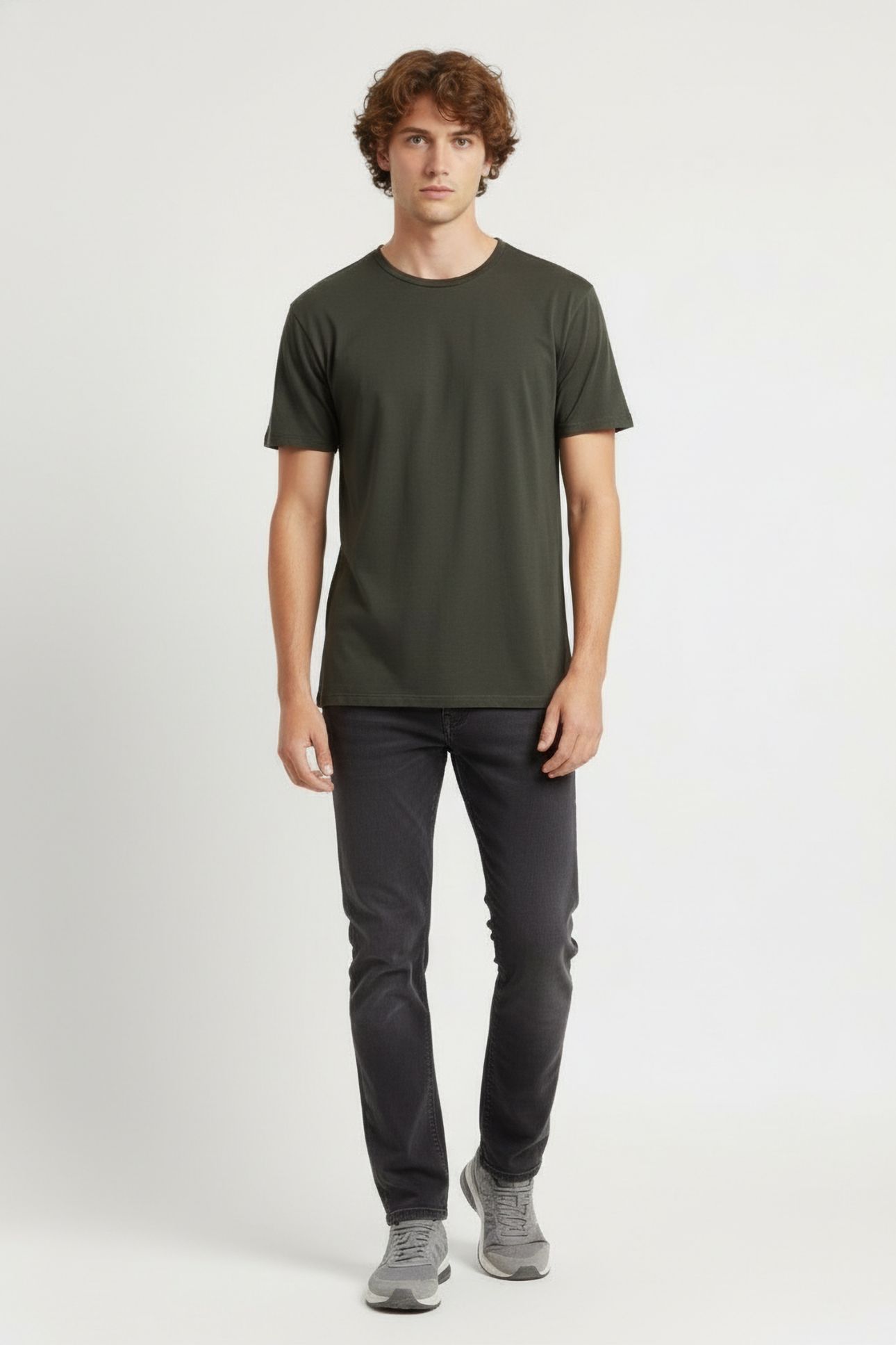 HUMBERALF T-SHIRT DARK KHAKI 1