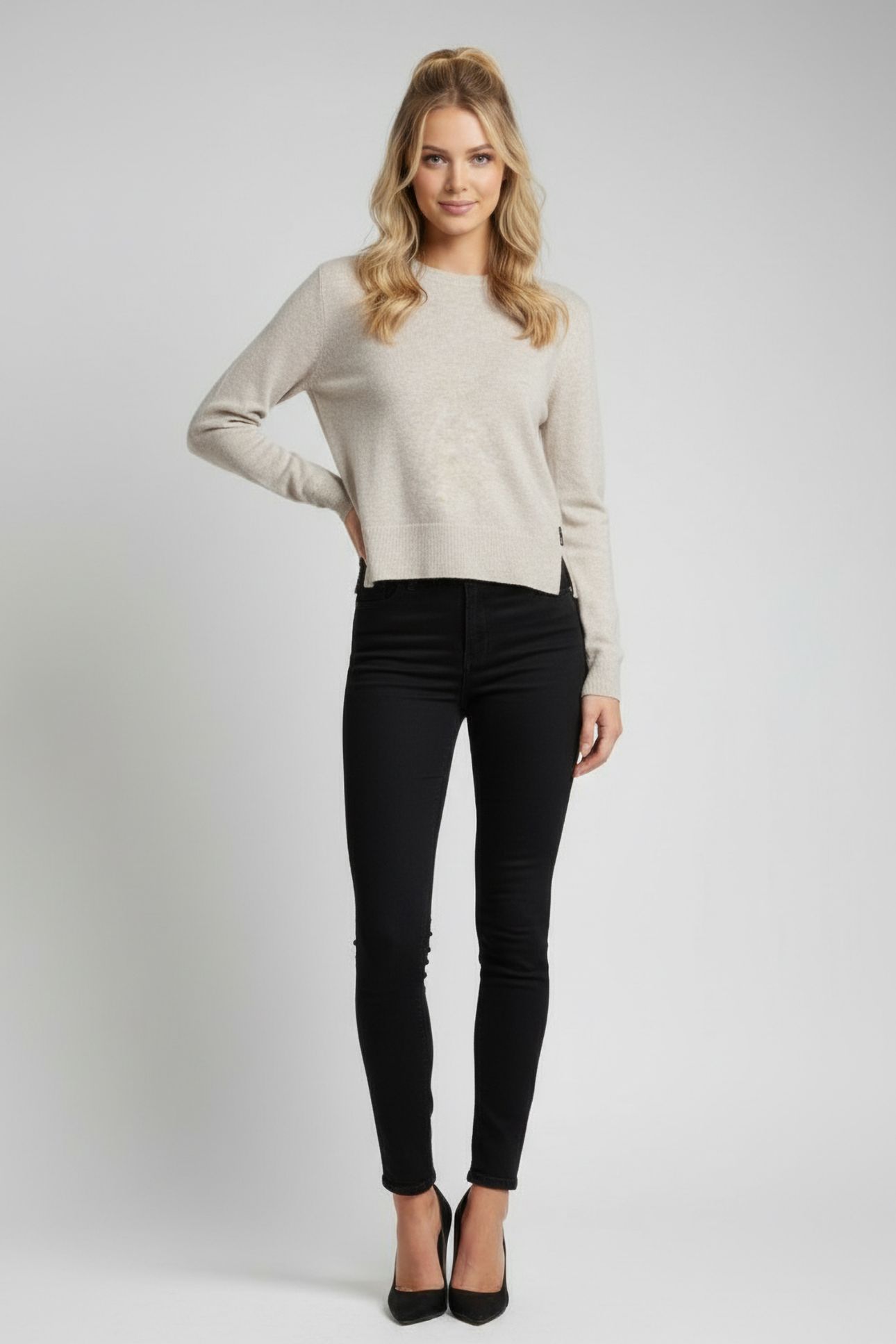 NORALF JERSEY LIGHT GREY MELANGE 1