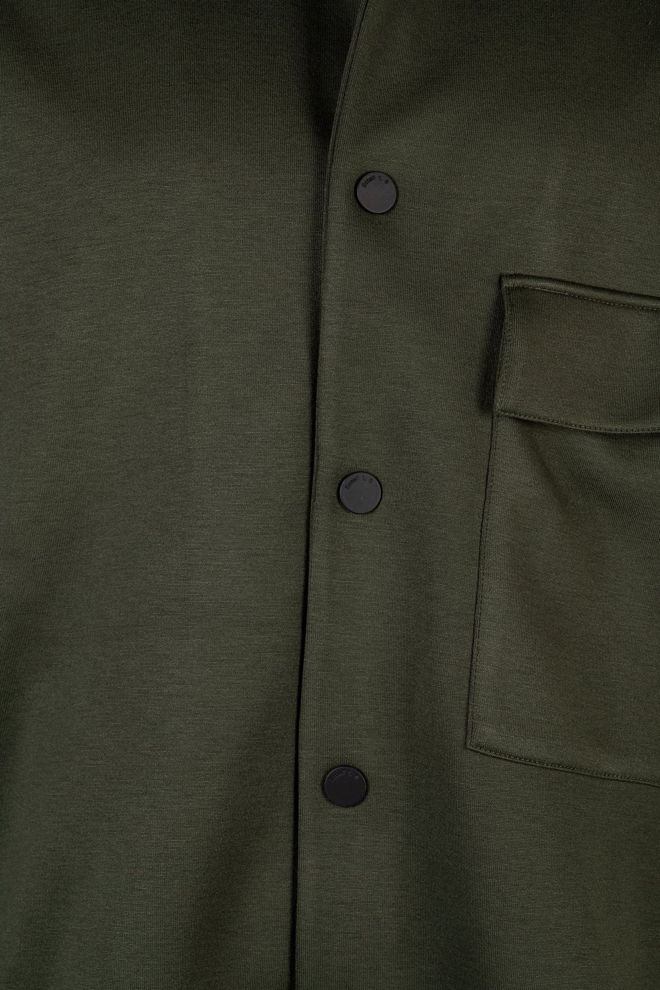 KOSSIALF OVERSHIRT DEEP GREEN 4