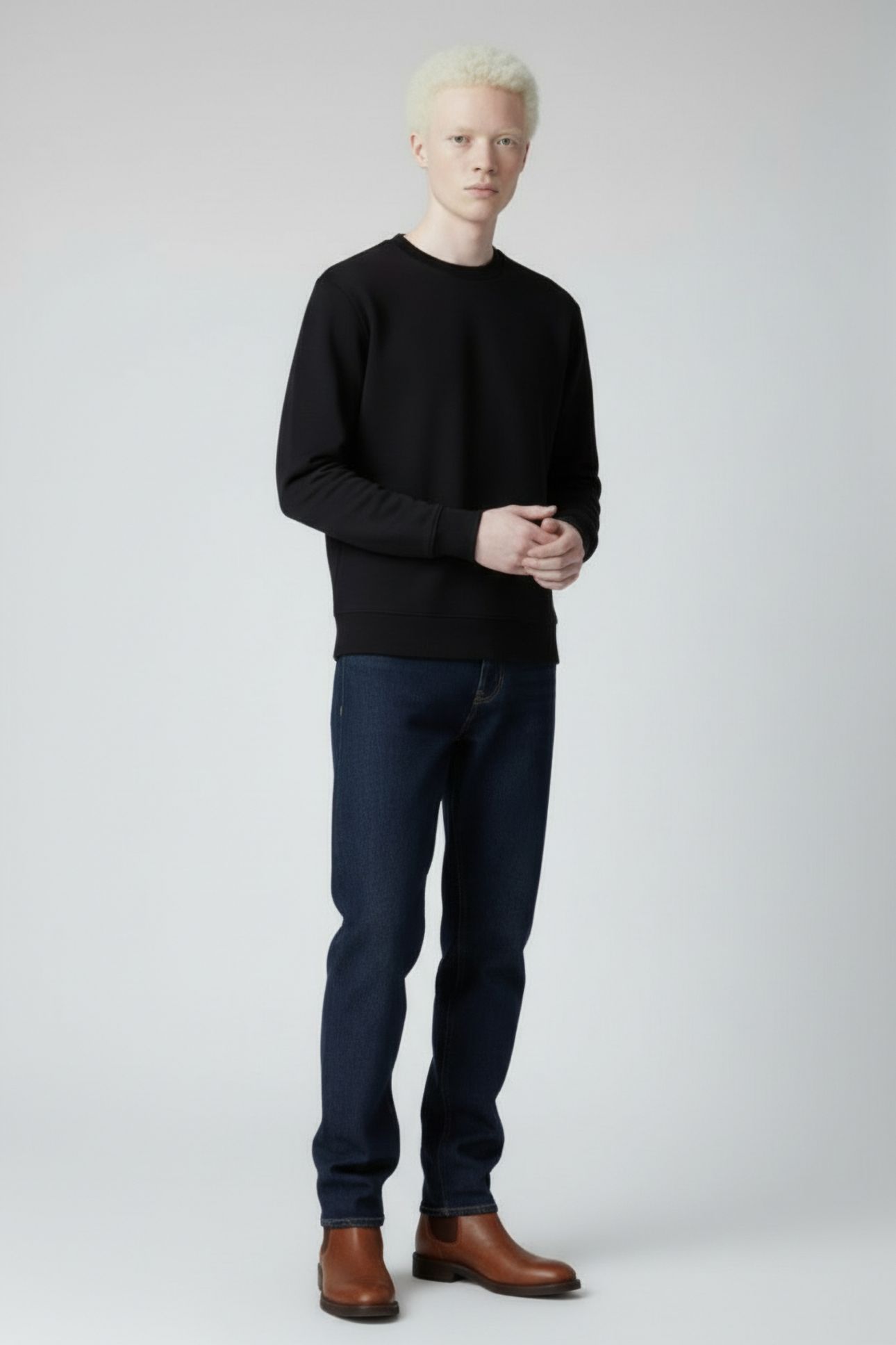 MIRANDAALF SWEATSHIRT BLACK 1