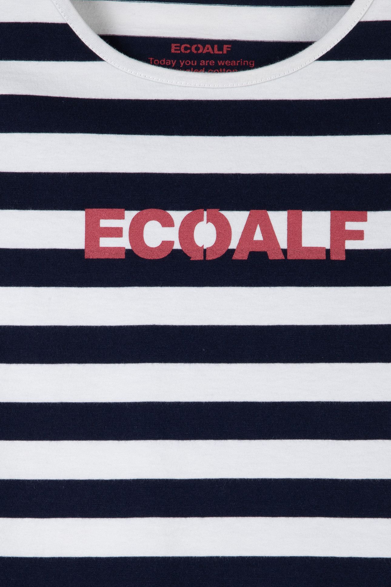 GIRLS CAMIFELPAALF T-SHIRT PINE / CREAM STRIPES 3