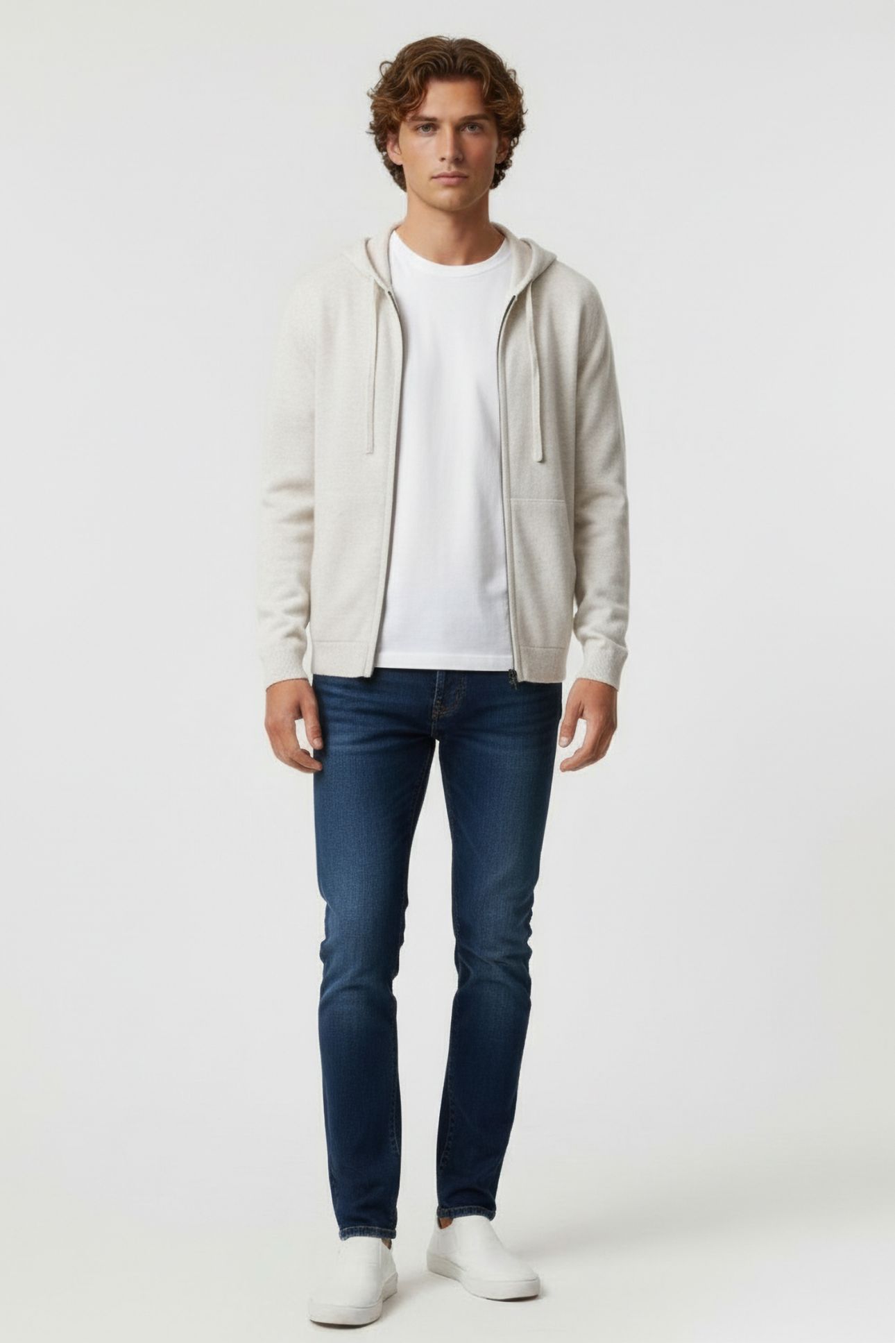 ALMENDROALF KNIT LIGHT BEIGE 1