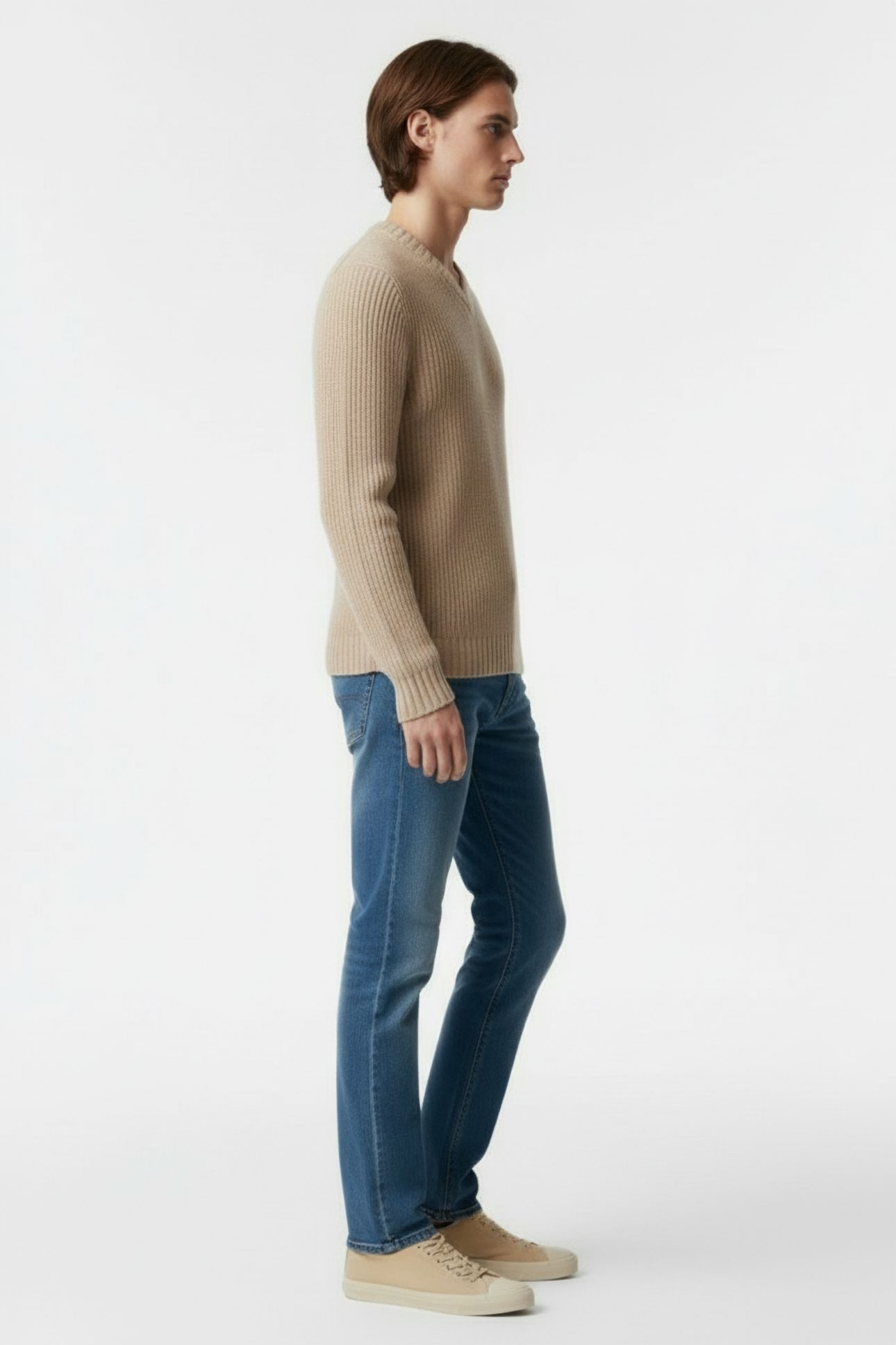 BOJALF KNIT BEIGE MELANGE 3