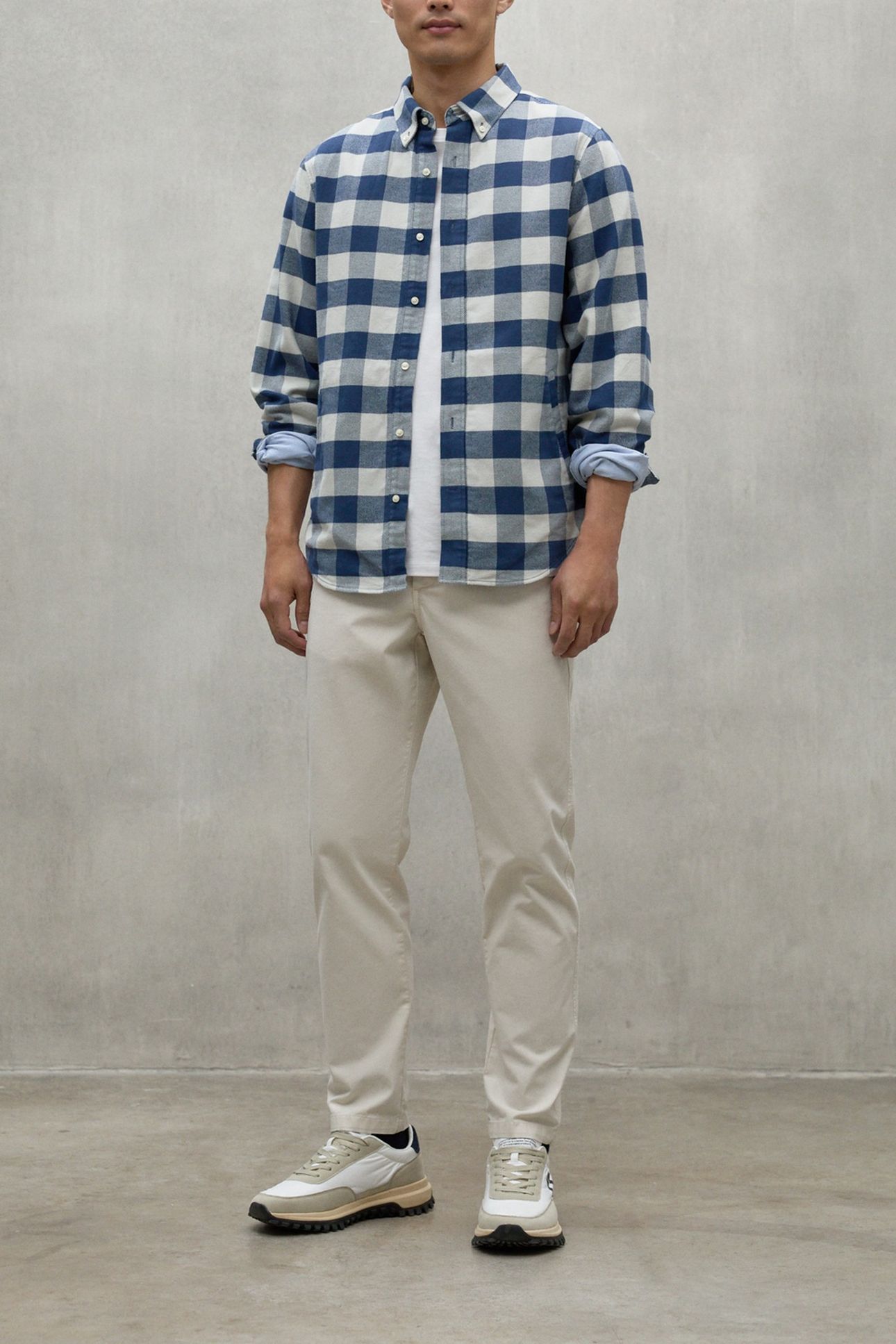 GASTONALF SHIRT ICE / BLUE 1