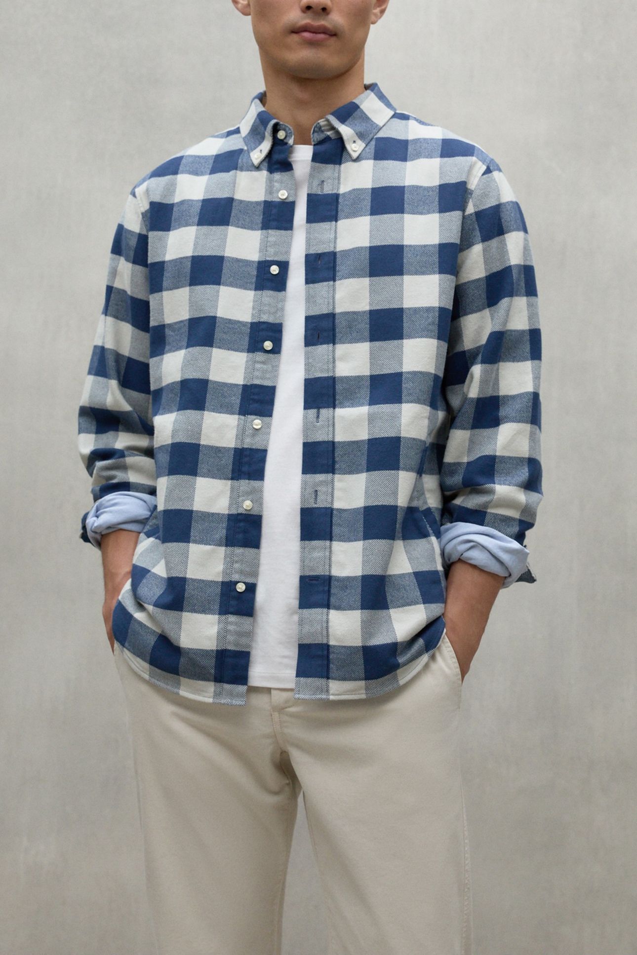 GASTONALF SHIRT ICE / BLUE 2