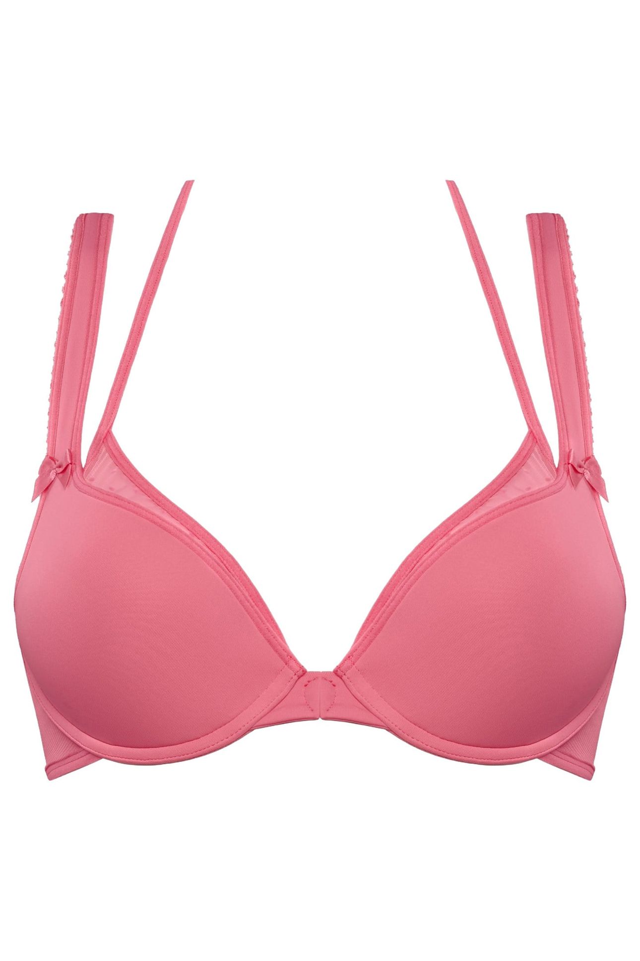 PEEKABOO PINK LEMONADE PUSH UP BRA 5