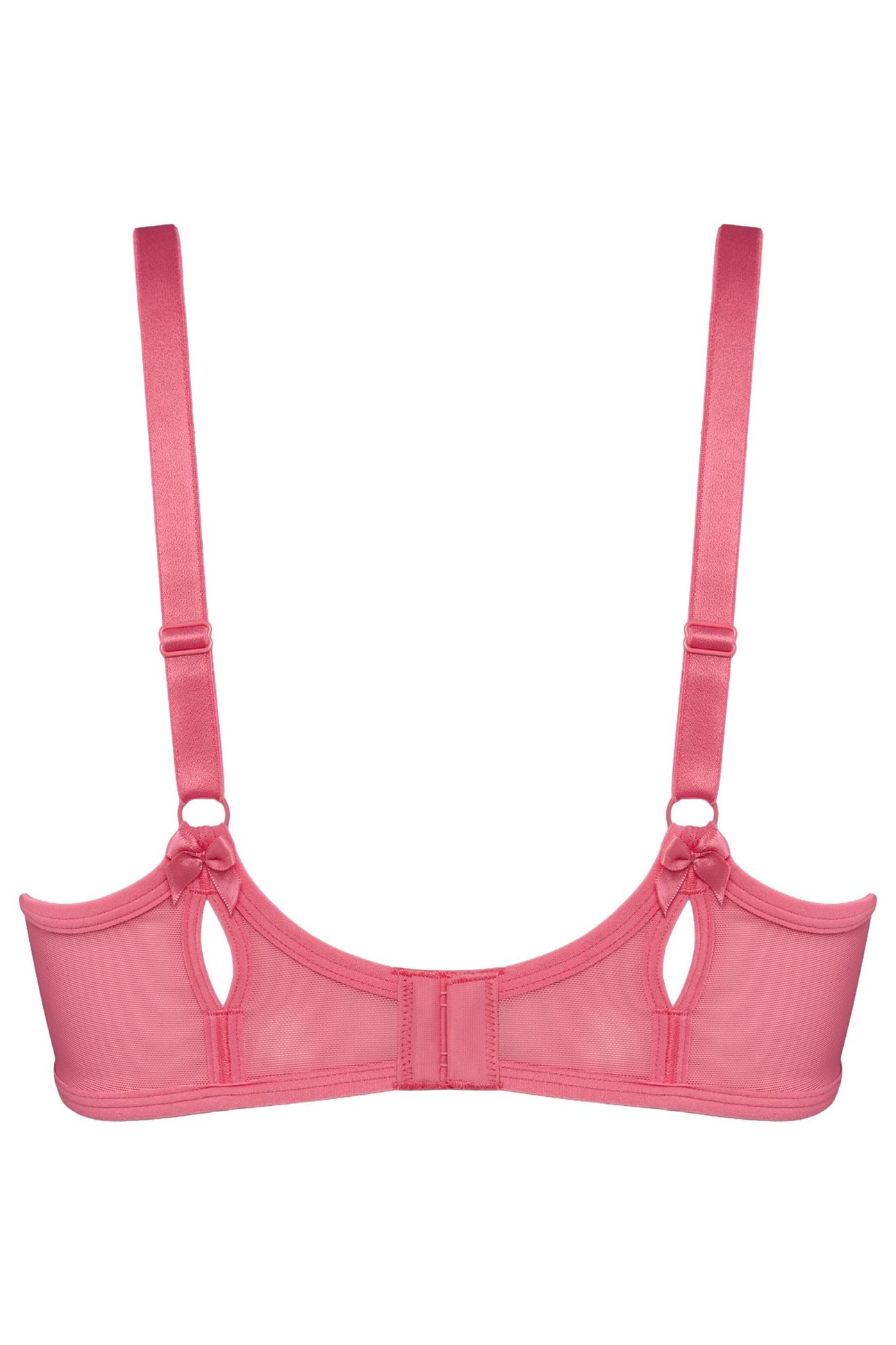 PEEKABOO PINK LEMONADE BALCONY BRA 2