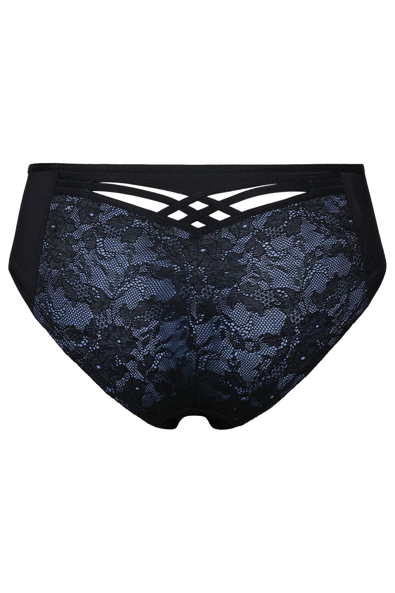DAME DE PARIS BIJOU BLUE BRAZILIAN BRIEFS 3