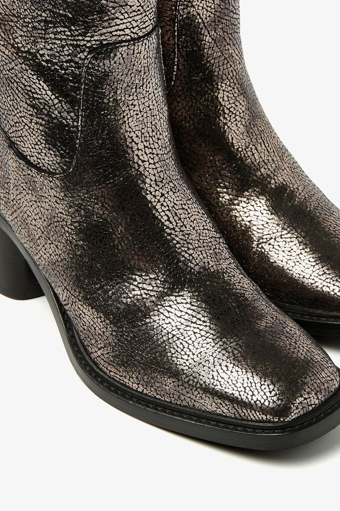 ZOEY CADE ANKLE BOOTS METALLIC 2