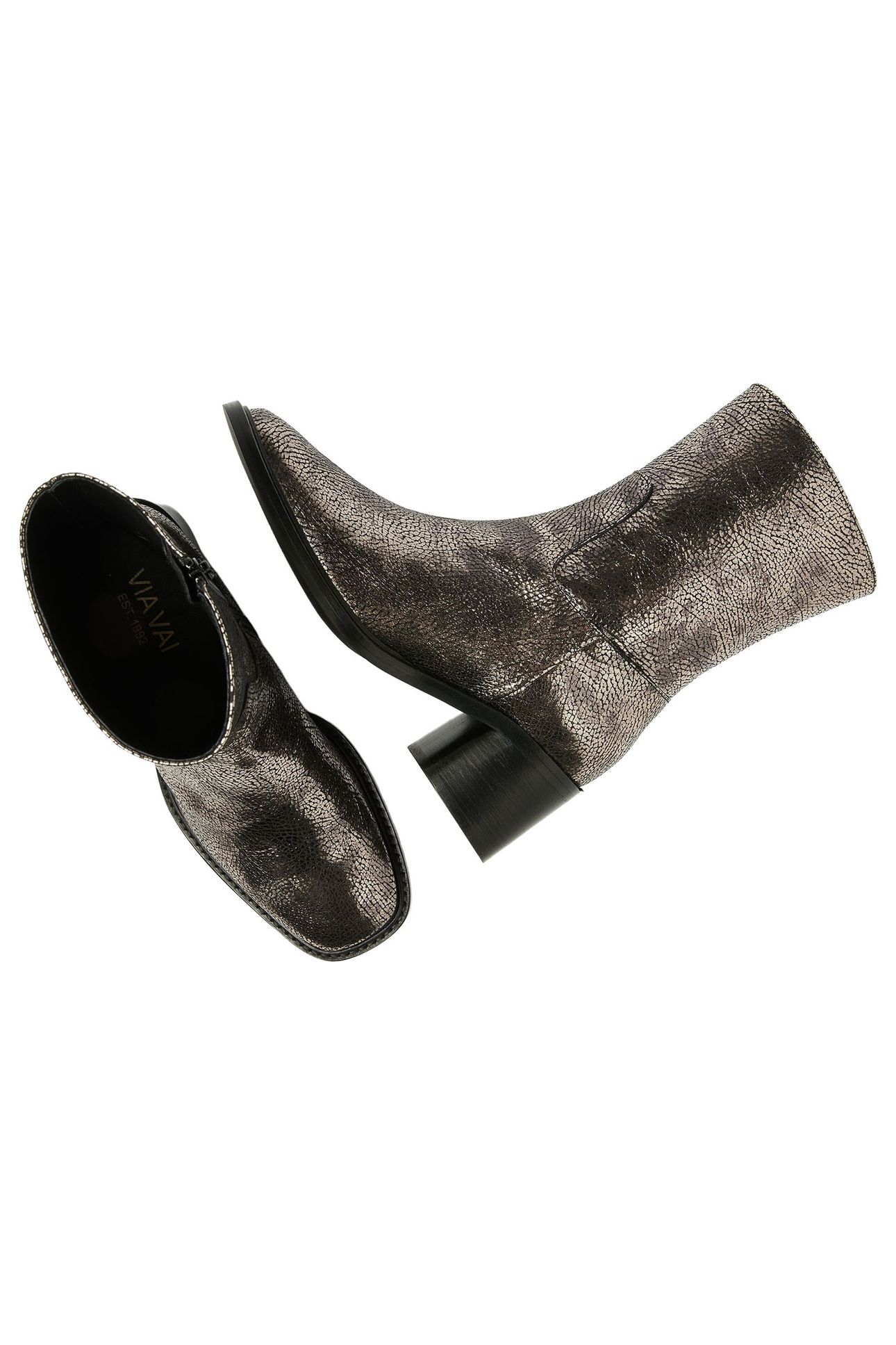 ZOEY CADE ANKLE BOOTS METALLIC 5