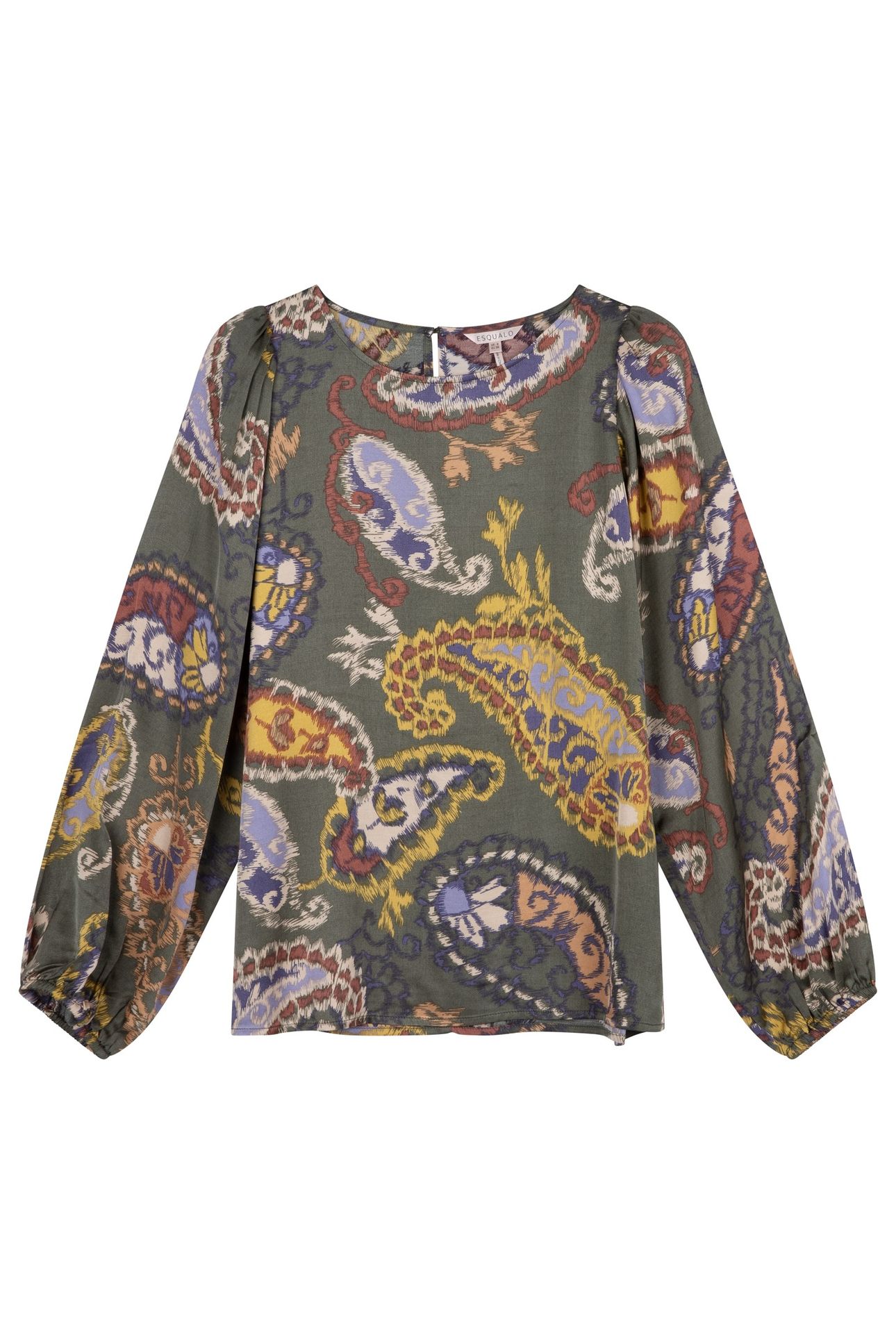 BLOUSE R-NECK ELEMENTS PRINT PRINT 3
