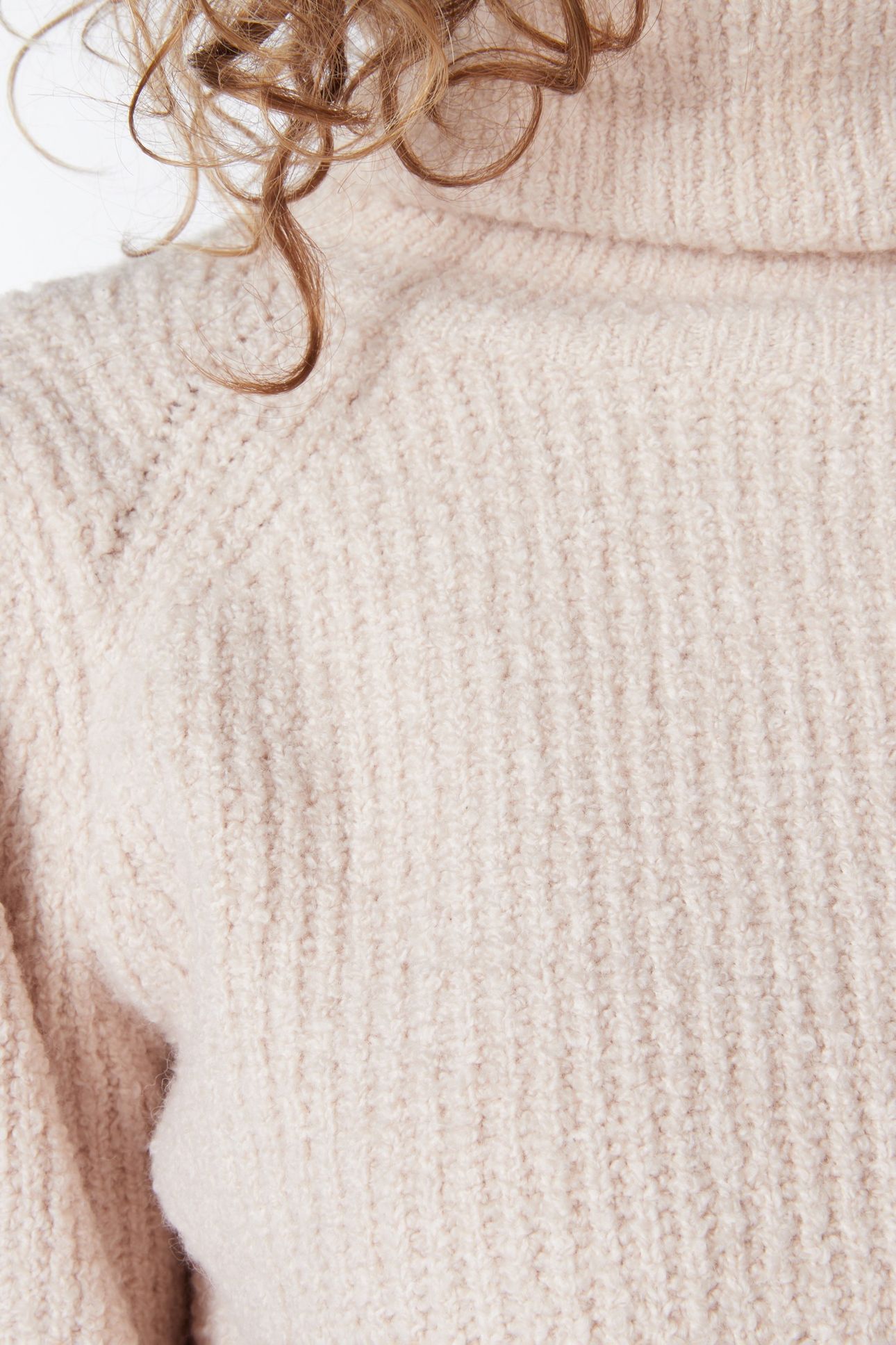 SWEATER COL HIGH CUFF BISCUIT 5