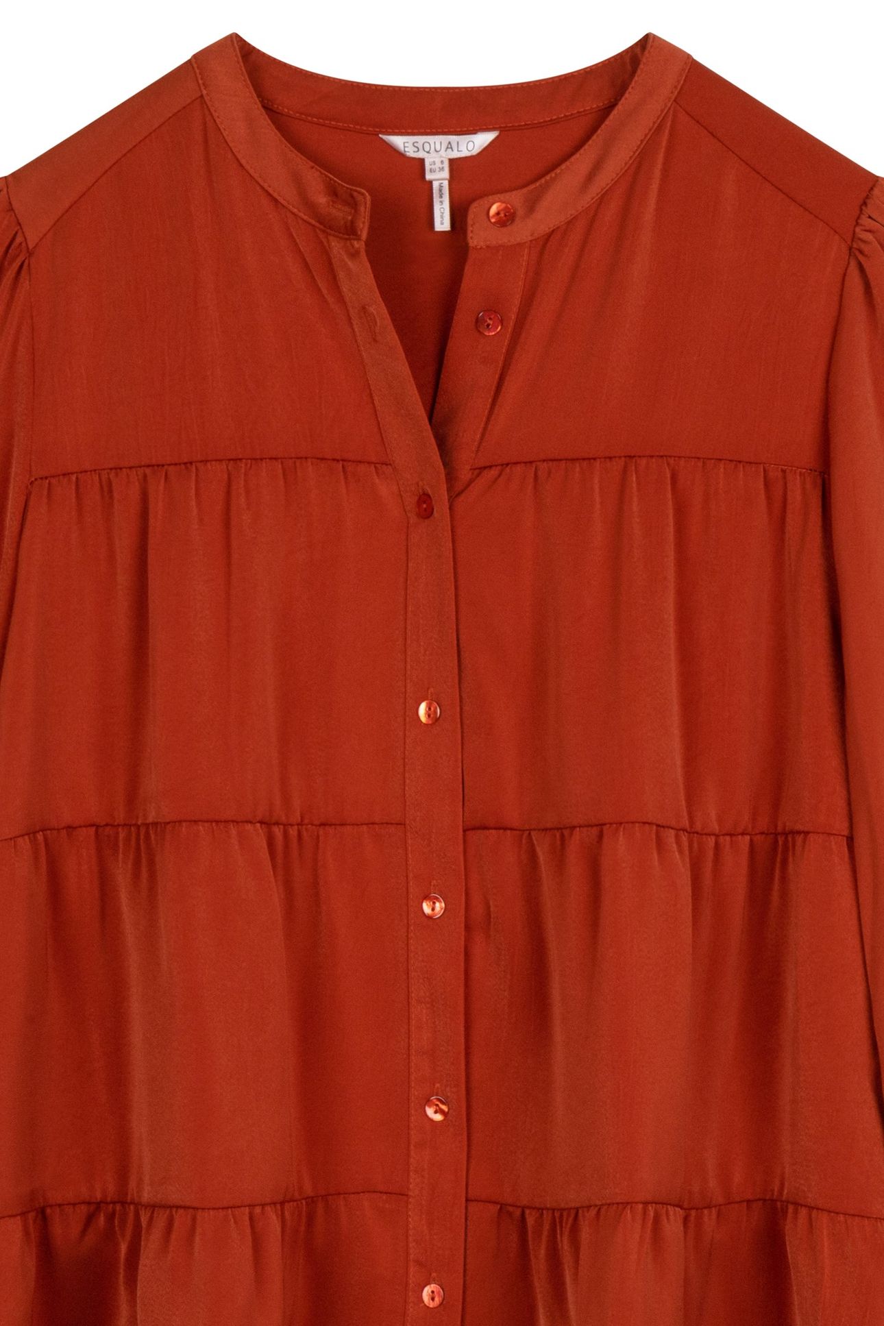 BLOUSE SEAMS SATEEN AUTUMN GLAZE 3