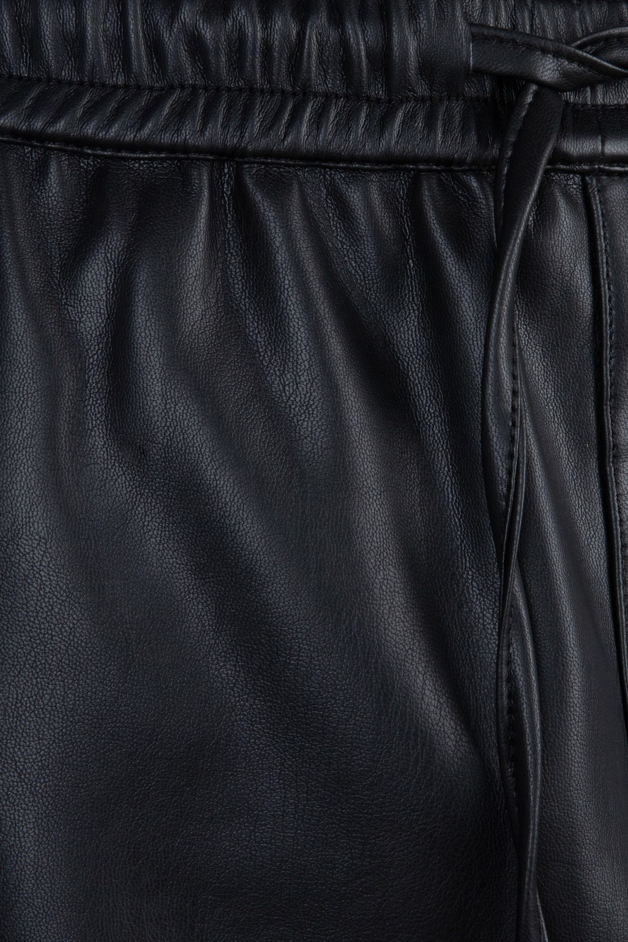 SKIRT JOGGER LONG PU BLACK 6