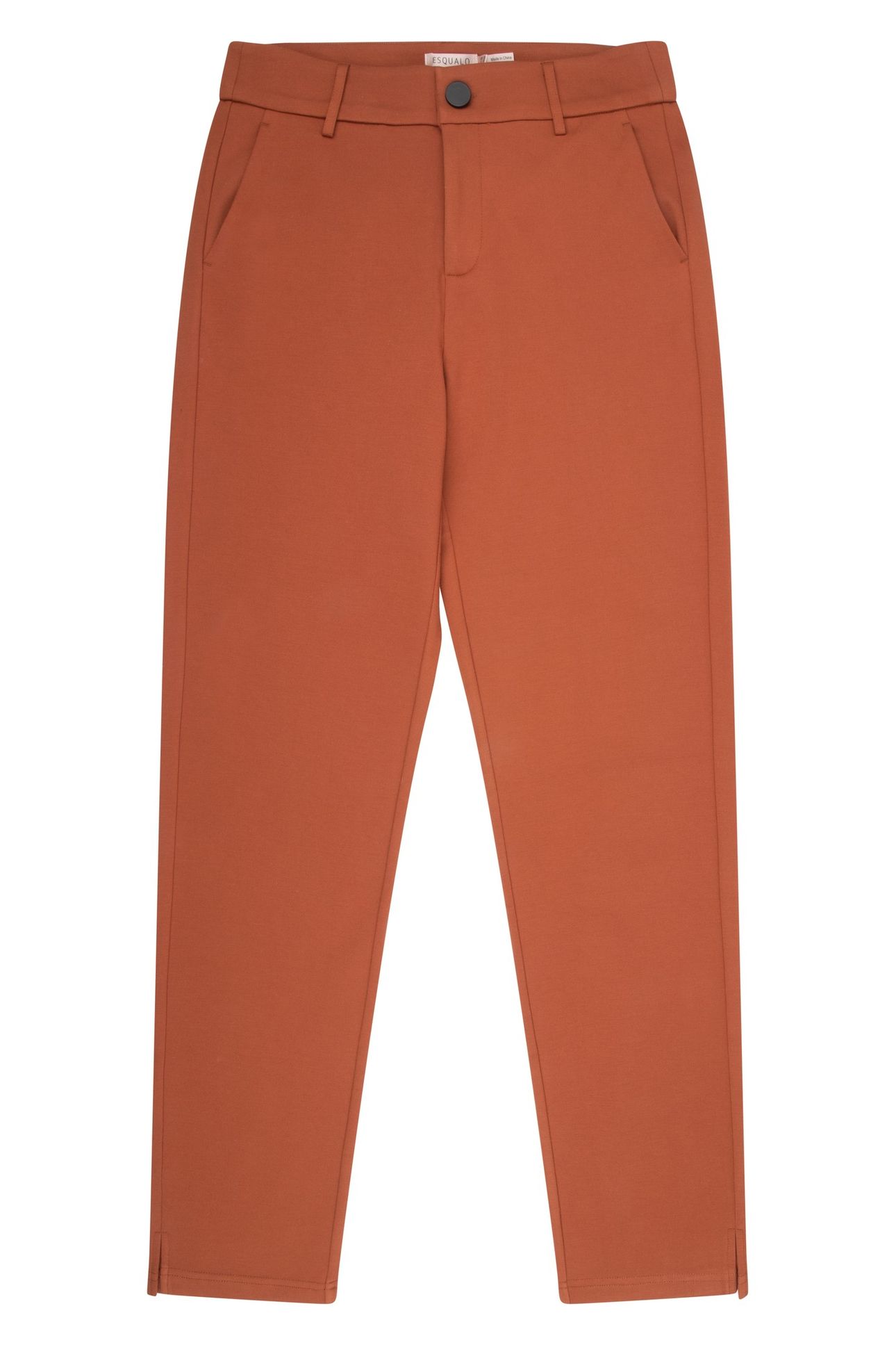 TROUSERS CHINO PUNTO COPPER BROWN 5