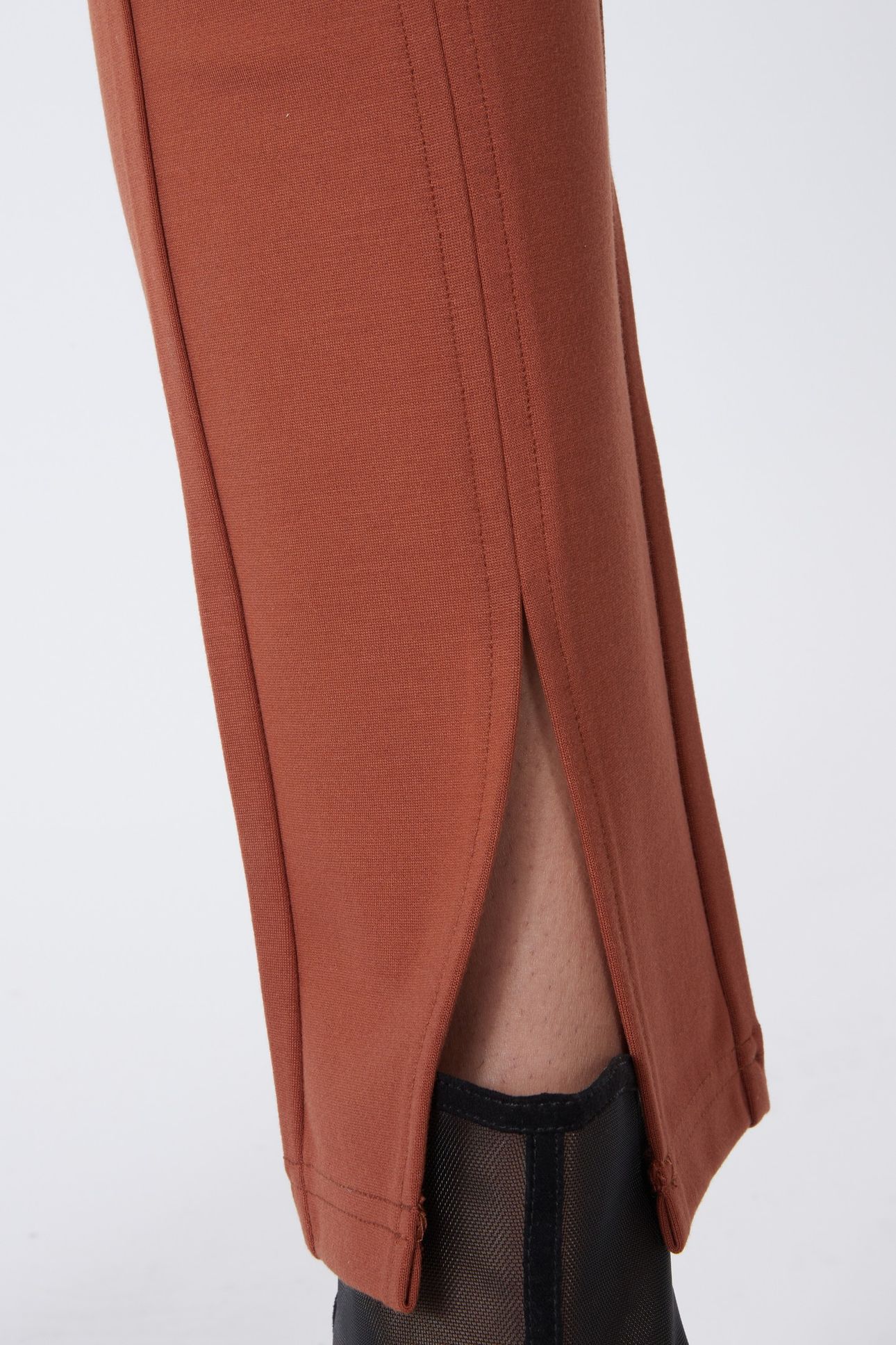 TROUSERS TREGGING SPLIT PUNTO COPPER BROWN 7