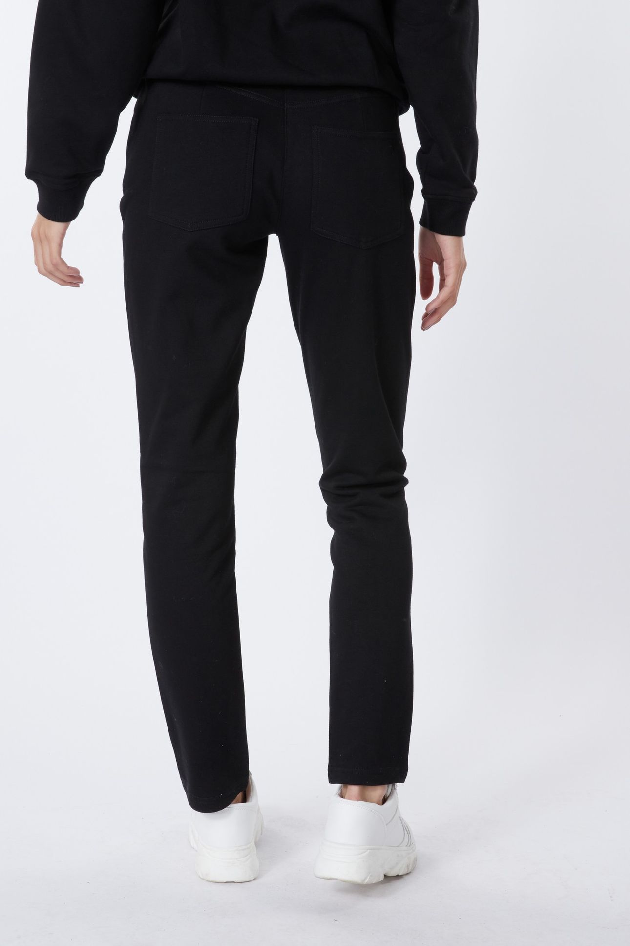 TROUSERS FANCY YOKE SWEAT BLACK 3