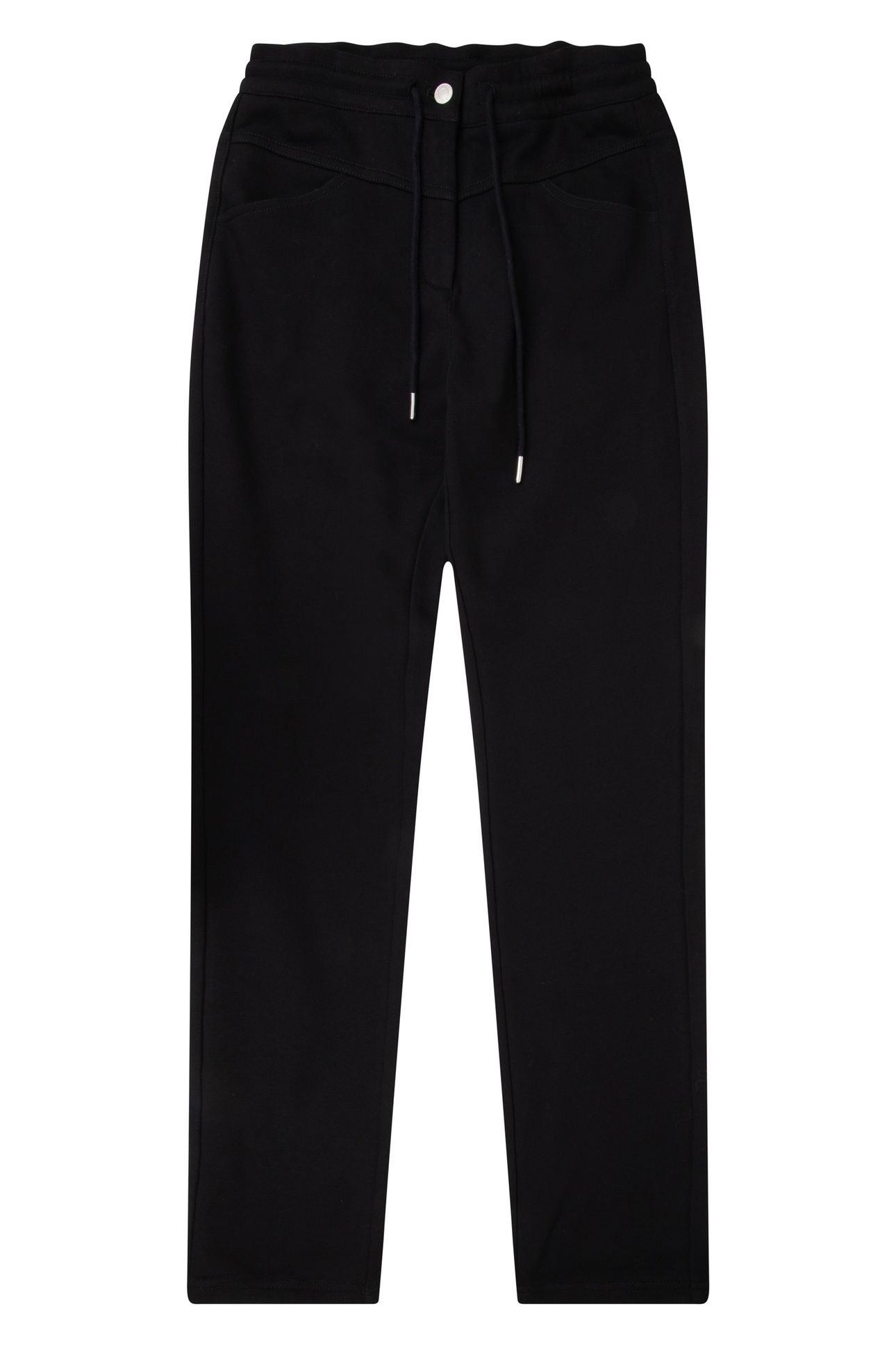 TROUSERS FANCY YOKE SWEAT BLACK 4