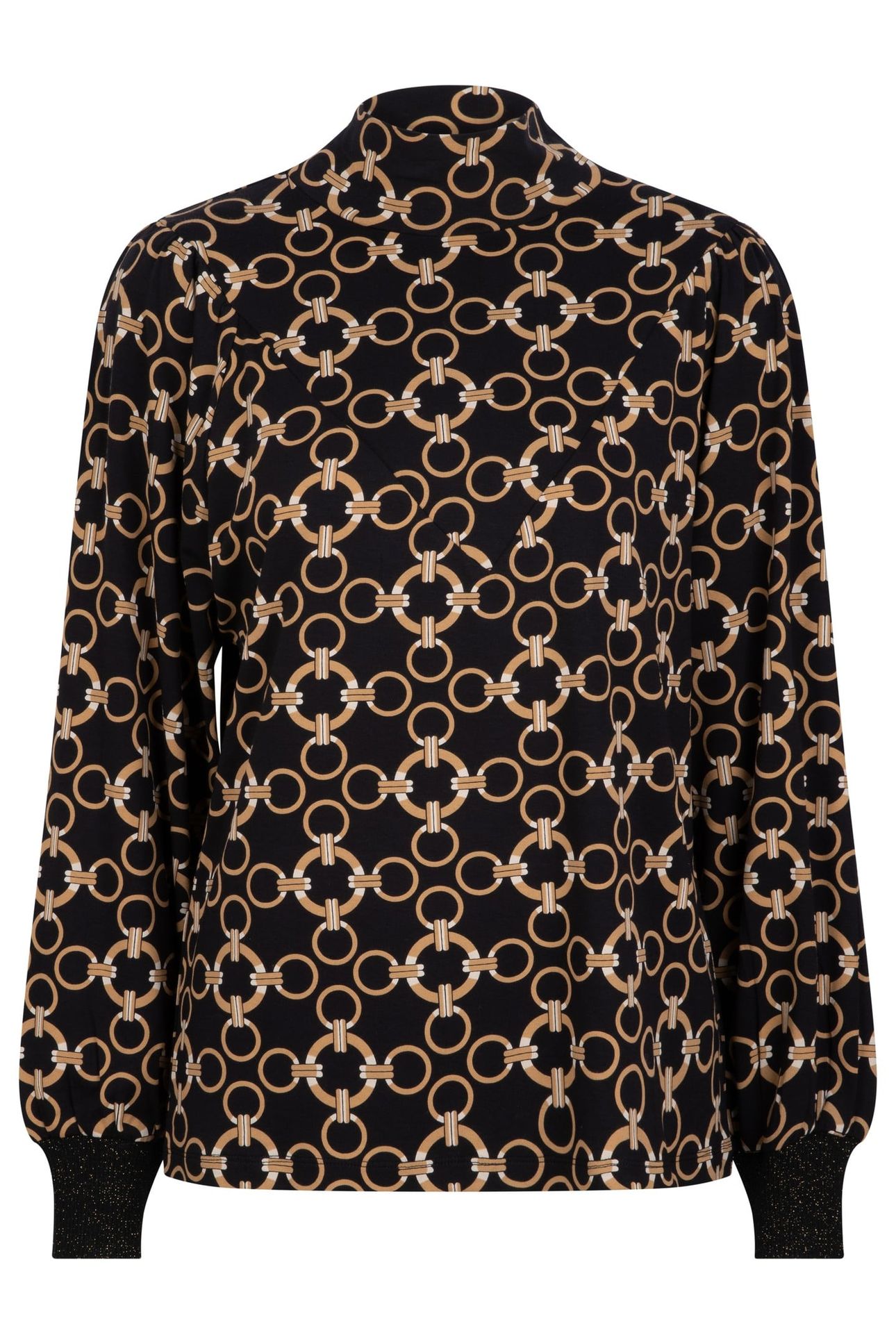 TOP “V” GATHERING CHAIN PRINT PRINT 6