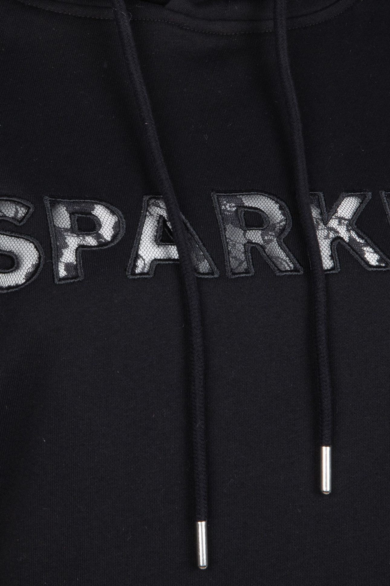 SWEATER HOODIE “SPARKLE” BLACK 8